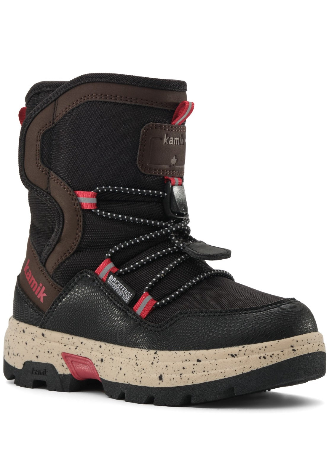 Kamik Junior Bouncer EZ Winter Boots Black/Brown