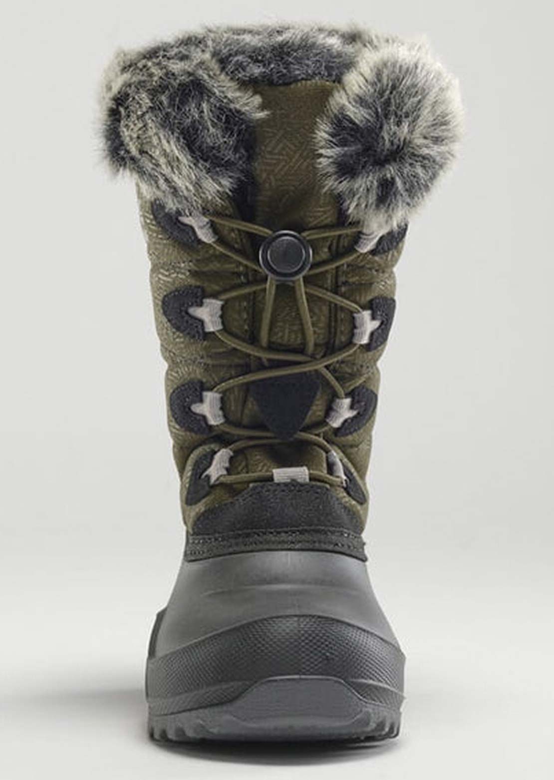 Kamik Junior Snowangel Winter Boots Dark Olive
