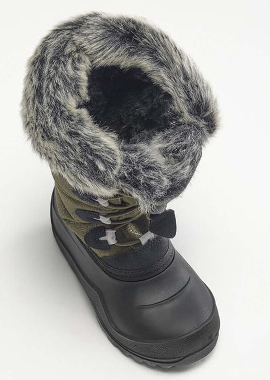 Kamik Junior Snowangel Winter Boots Dark Olive
