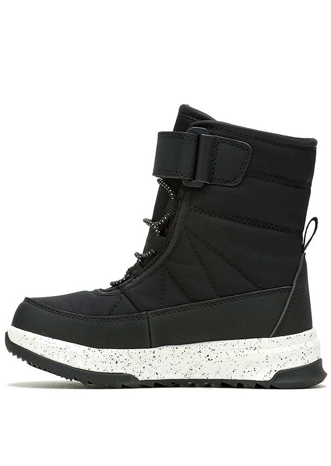 Kamik Junior Stormy Waterproof Nylon Winter Boots Black
