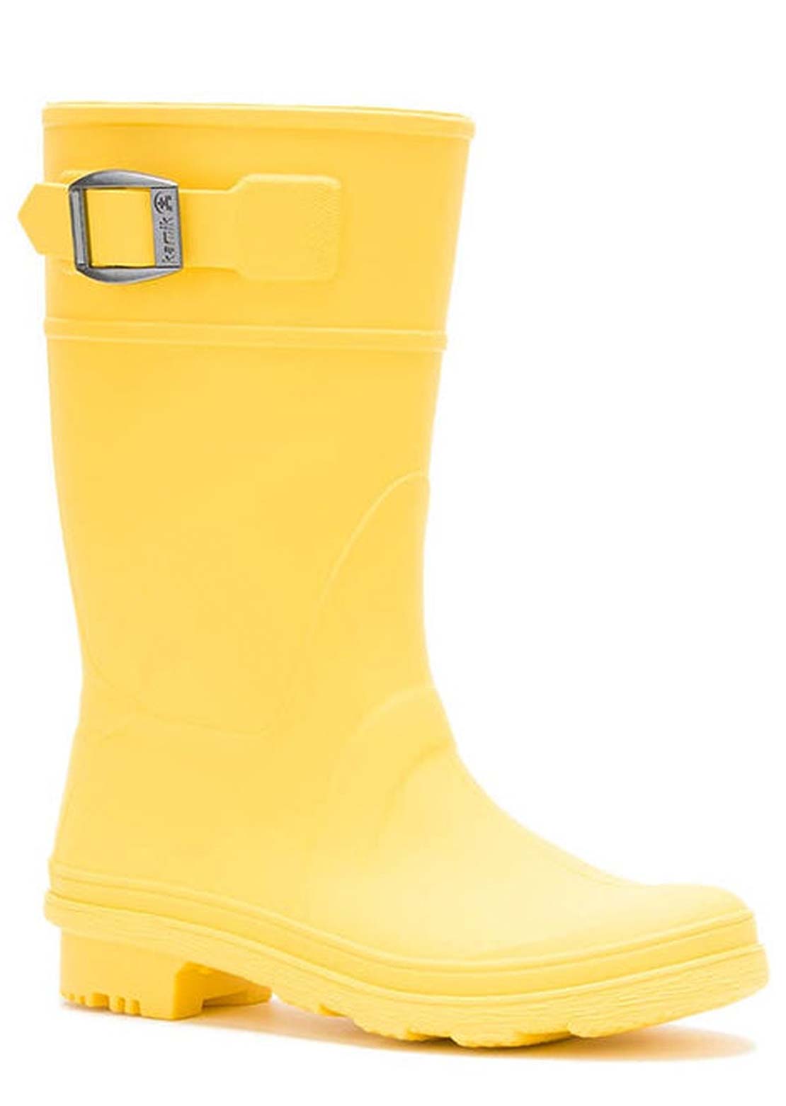 Kamik Junior Waterproof Raindrops Winter Boots Yellow-Jaune