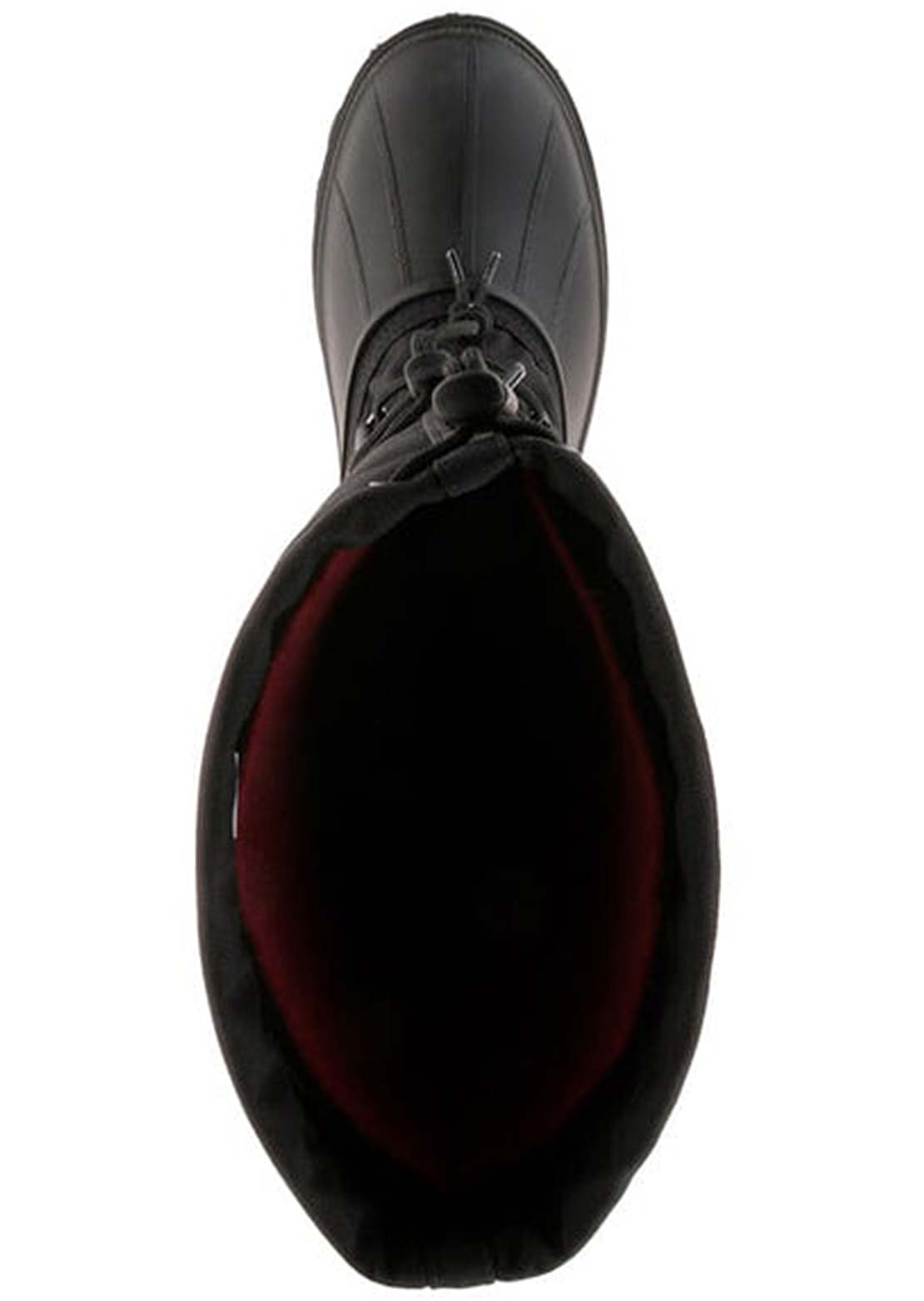 Kamik Men&#39;s Canuck Seam-Sealed Waterproof Winter Boots Black