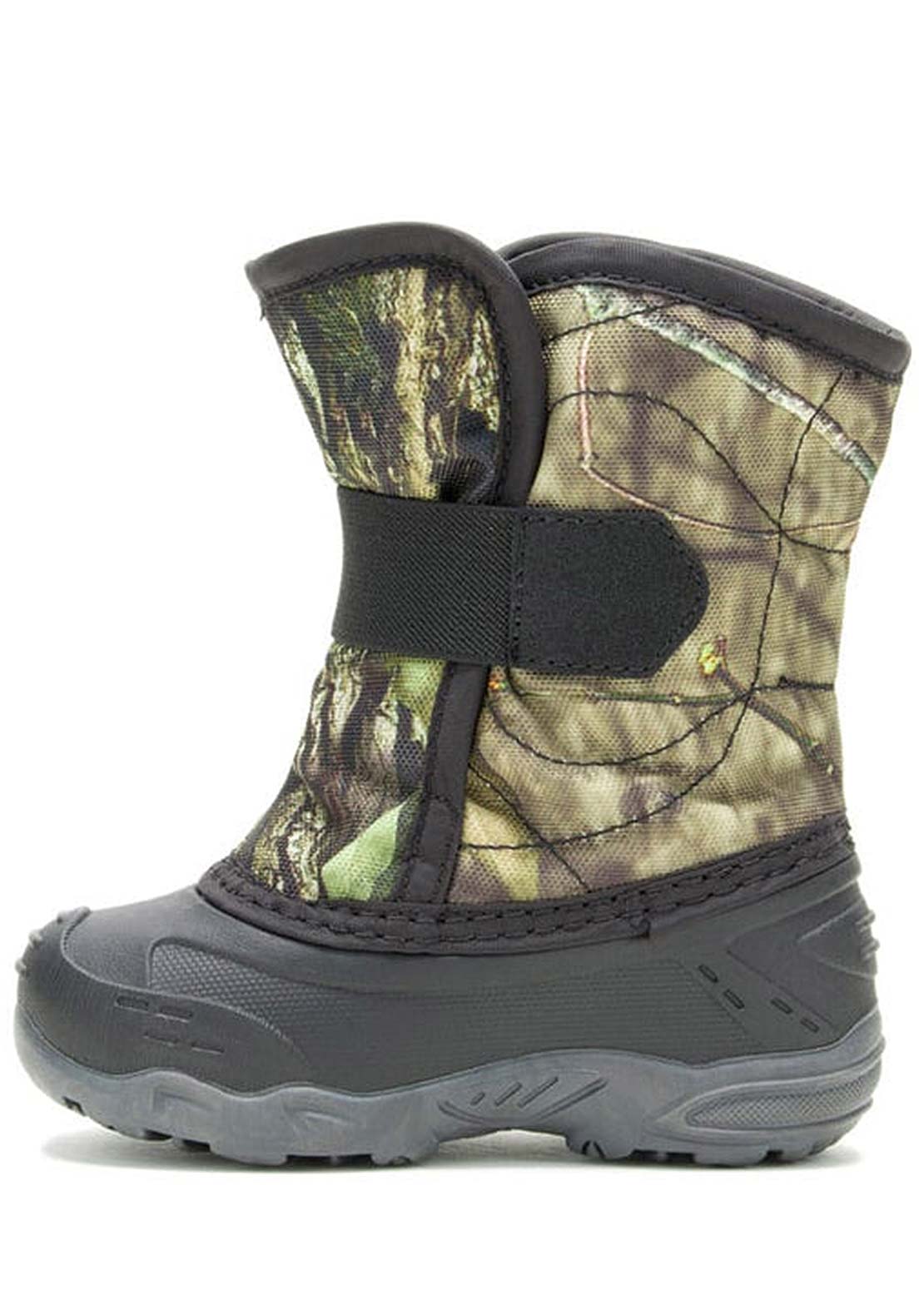 Kamik Toddler Snowbug 6 Waterproof Winter Boots Moss Oak Country