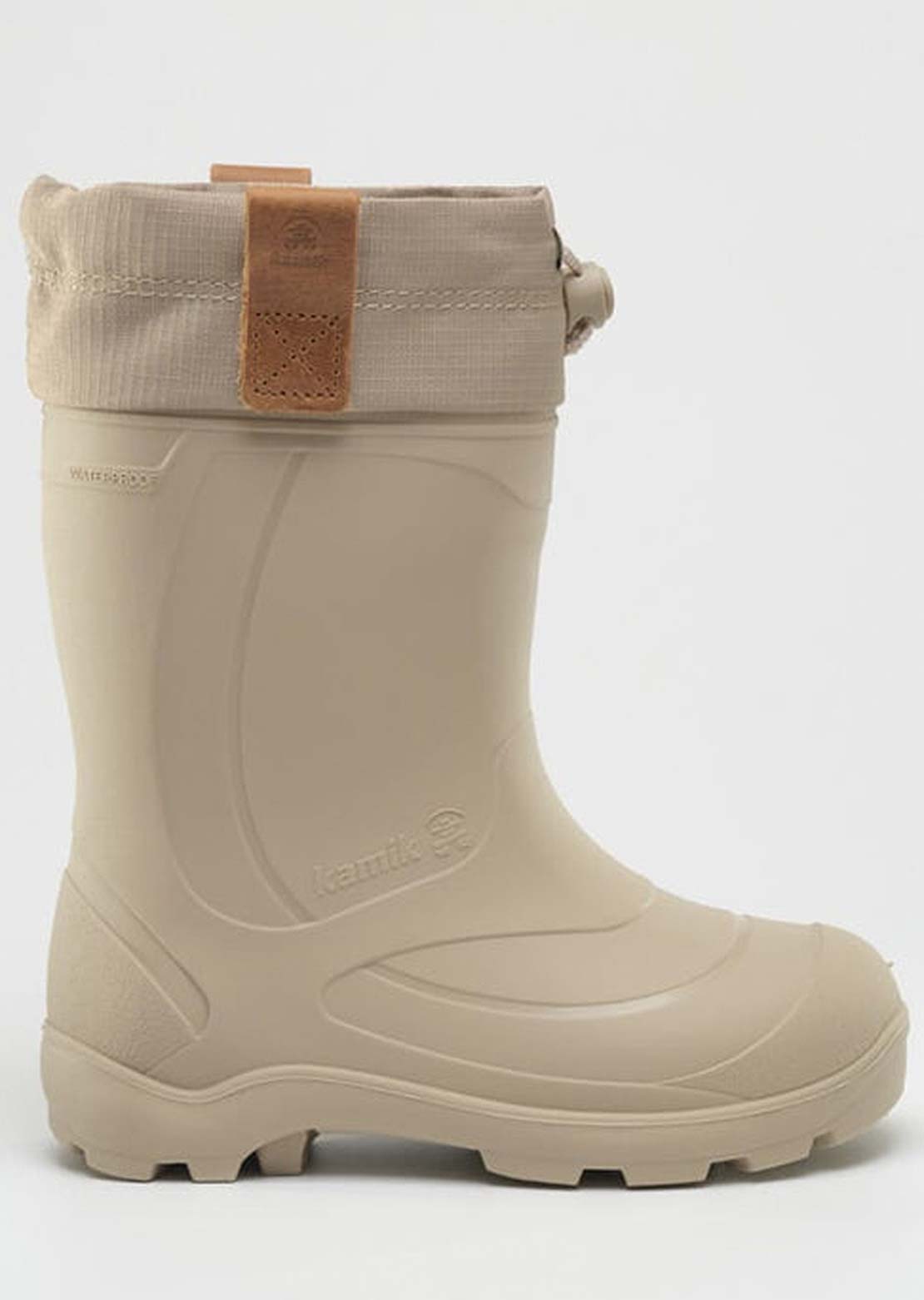 Kamik Toddler Tundra Lightweight Synthetic Rubber Winter Boots Fossil