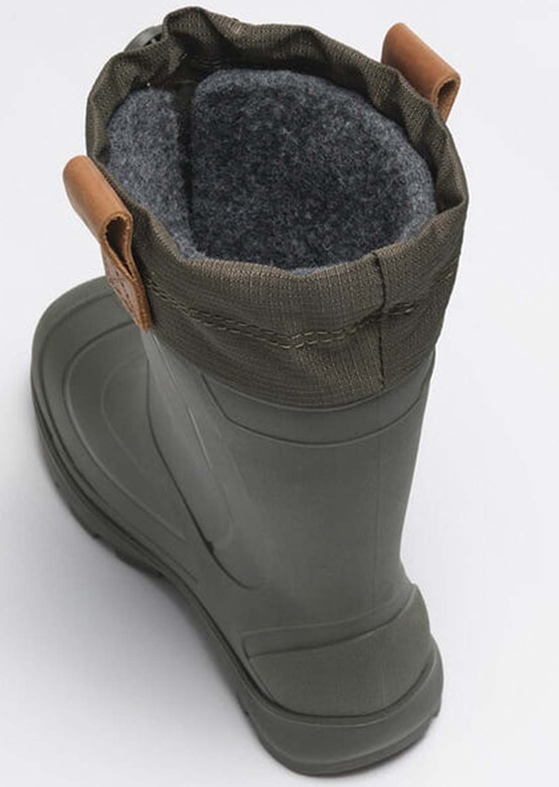 Kamik Toddler Tundra Lightweight Synthetic Rubber Winter Boots Khaki