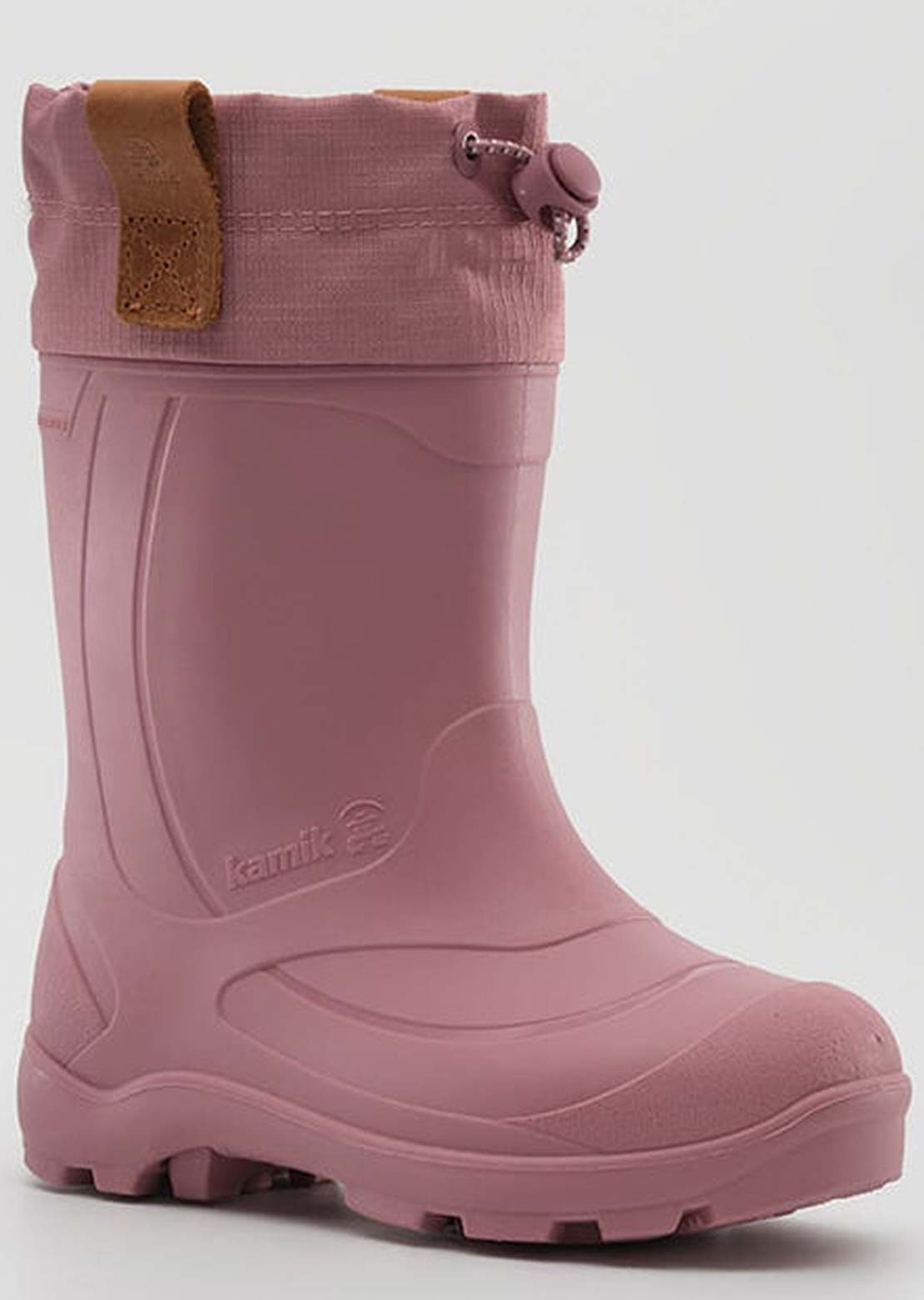 Kamik Toddler Tundra Lightweight Synthetic Rubber Winter Boots Rose