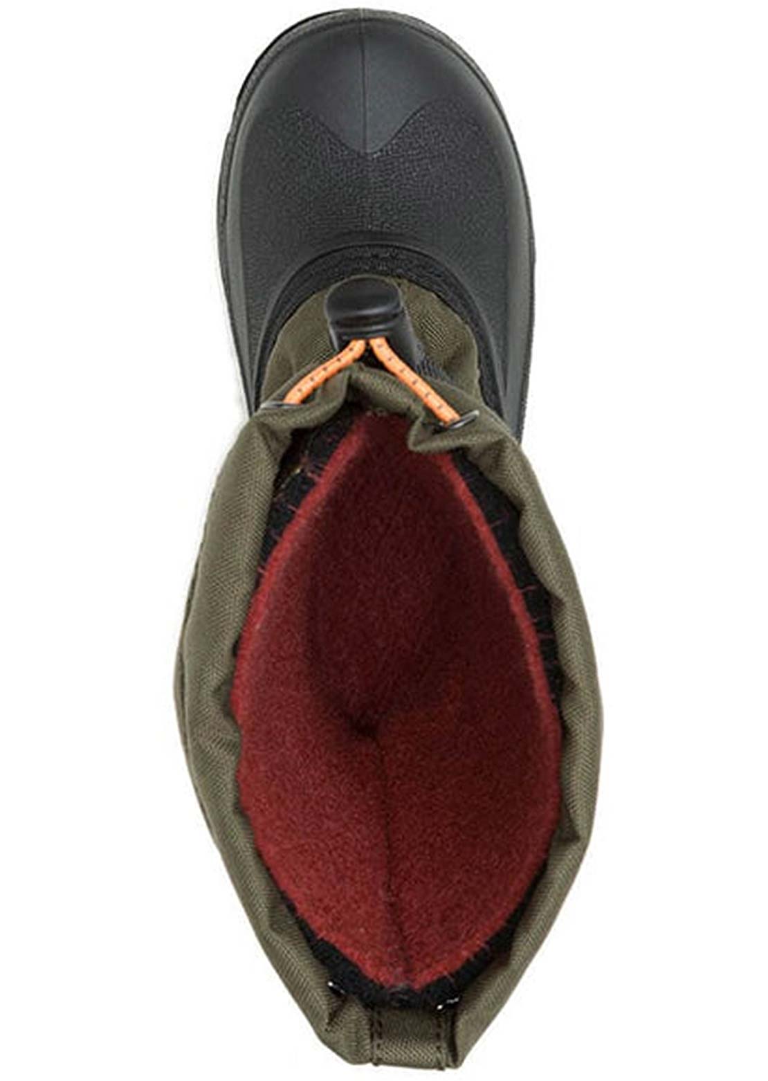 Kamik Toddler Waterbug 5 Waterproof Nylon Winter Boots Dark Olive