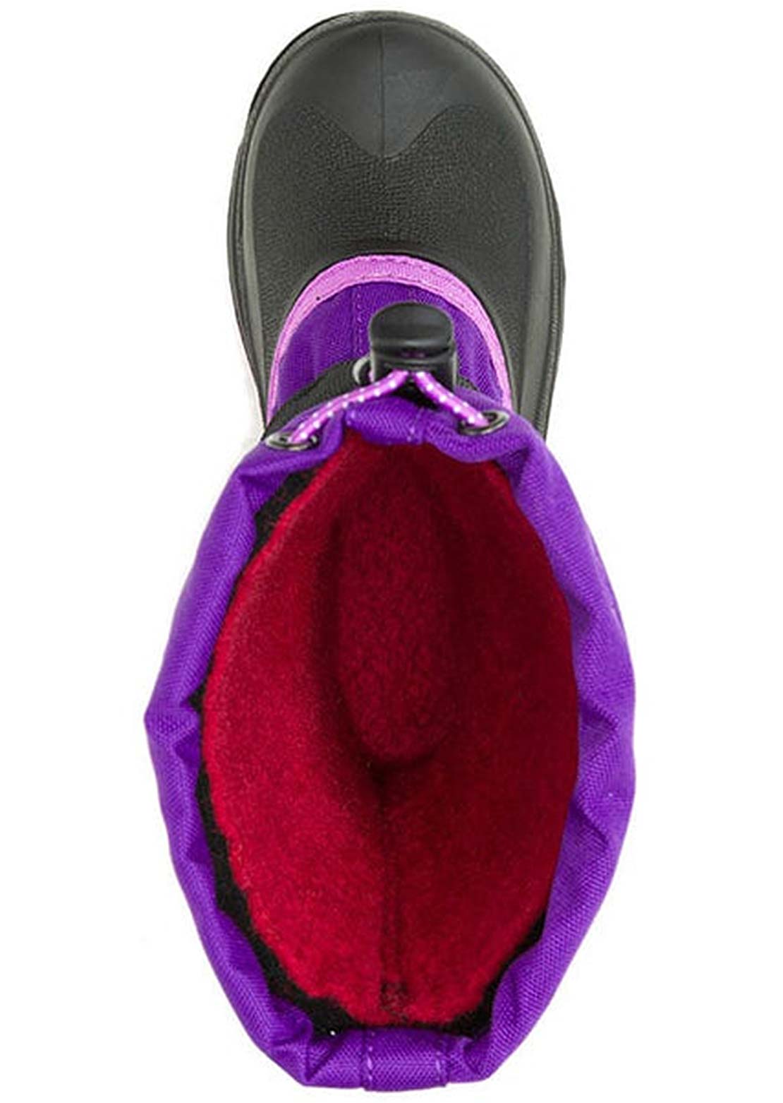 Kamik Toddler Waterbug 5 Waterproof Nylon Winter Boots Purple