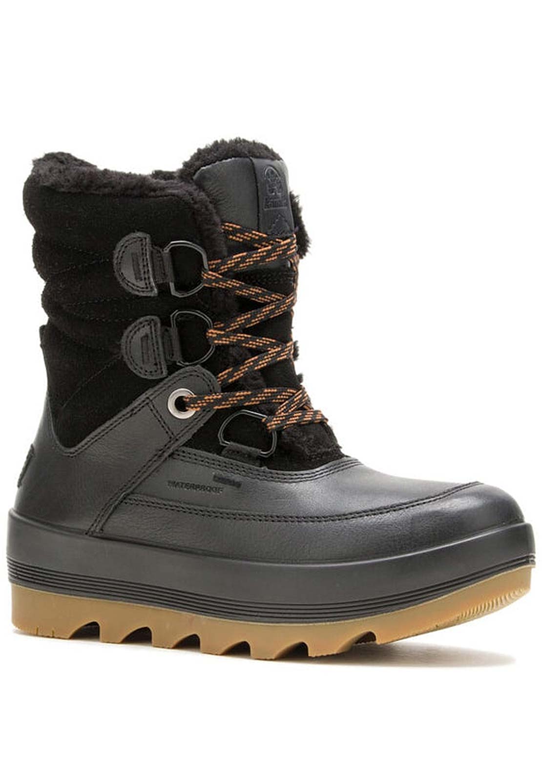 Kamik Women's Celeste M Seam-Sealed Waterproof Winter Boots Black