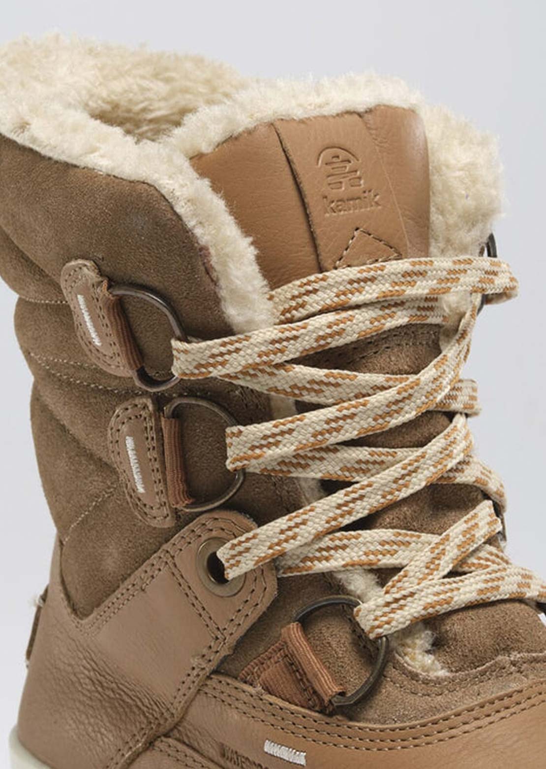 Kamik Women's Celeste M Seam-Sealed Waterproof Winter Boots Light Brown