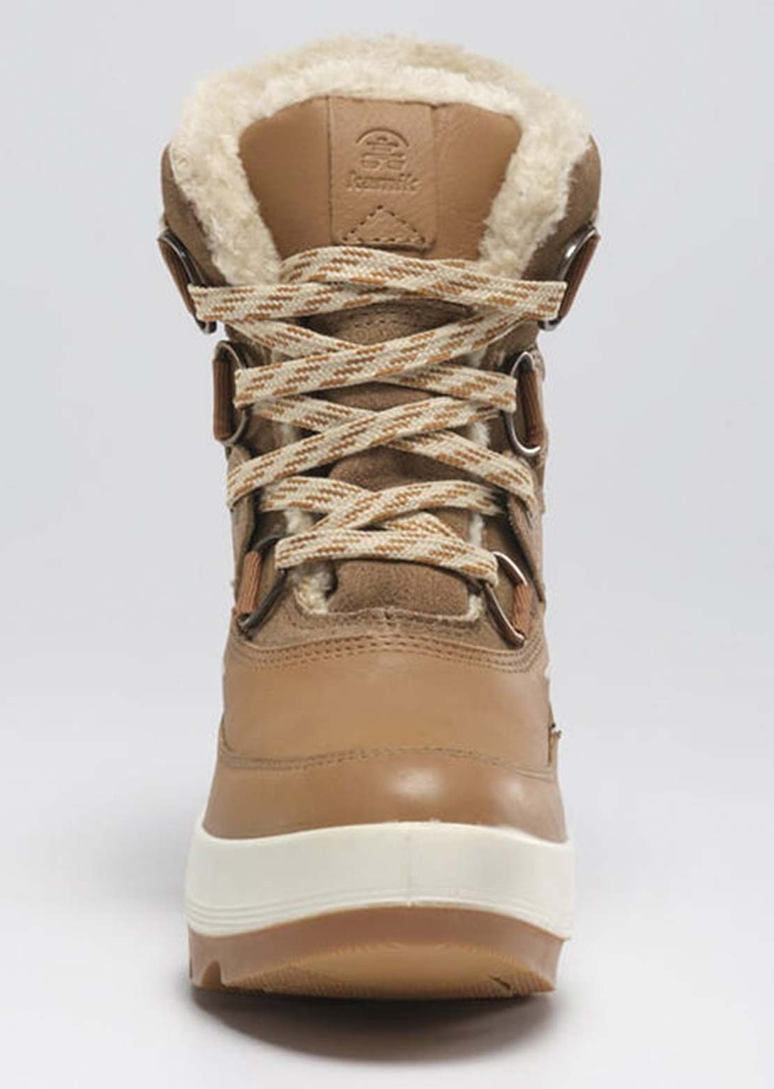 Kamik Women's Celeste M Seam-Sealed Waterproof Winter Boots Light Brown