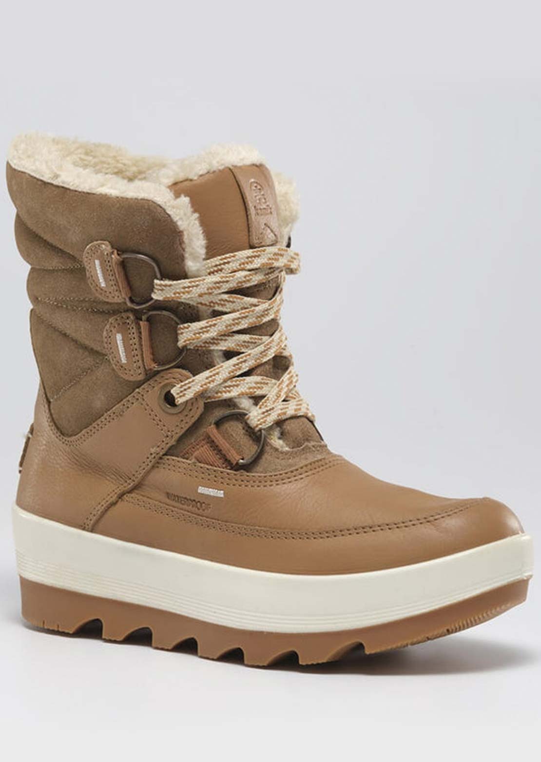 Kamik Women's Celeste M Seam-Sealed Waterproof Winter Boots Light Brown