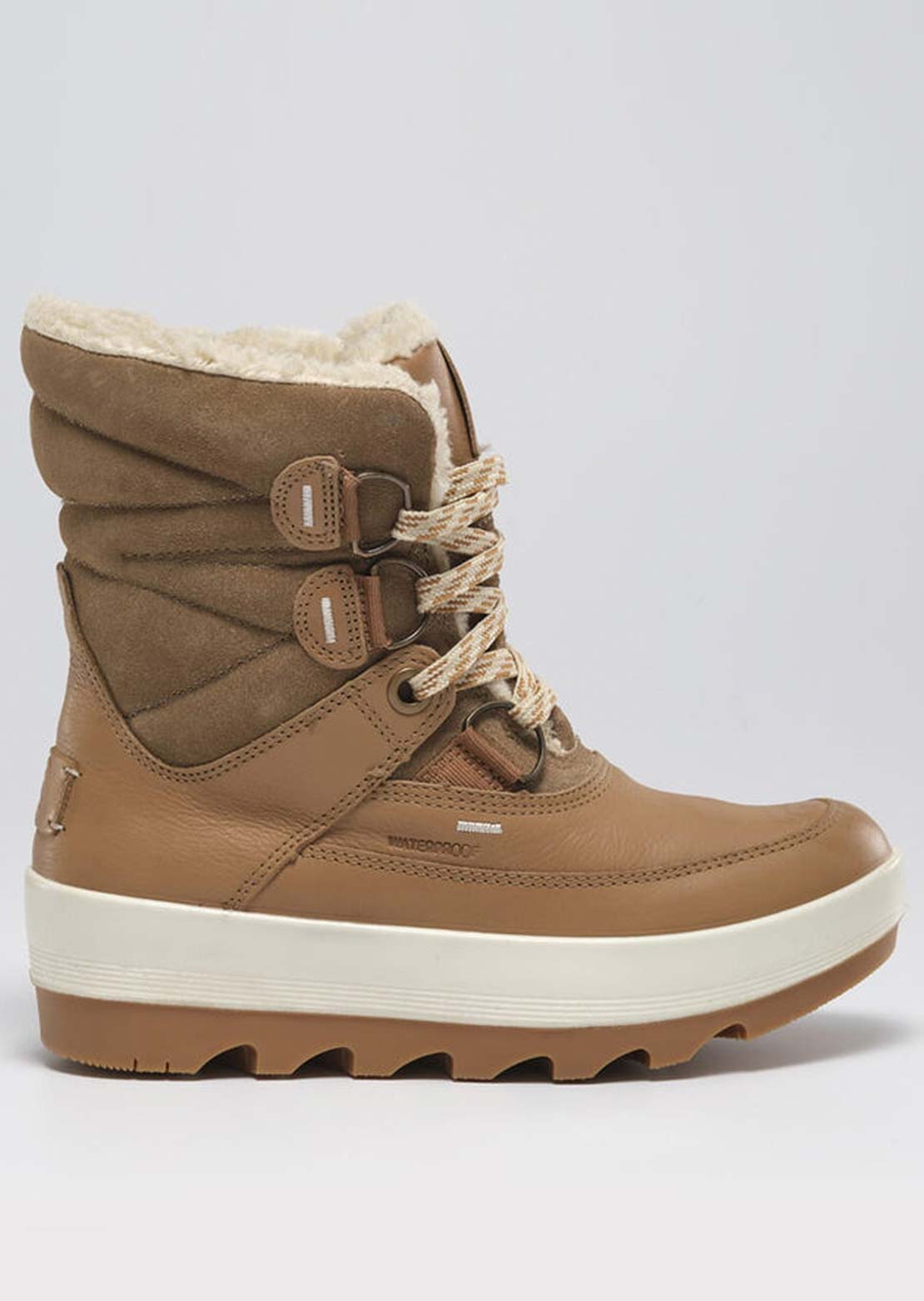 Kamik Women's Celeste M Seam-Sealed Waterproof Winter Boots Light Brown