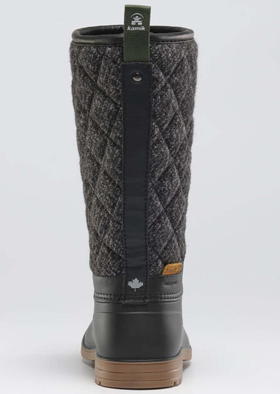 Kamik Women's Comfortable Abigail Winter Boots Black/White