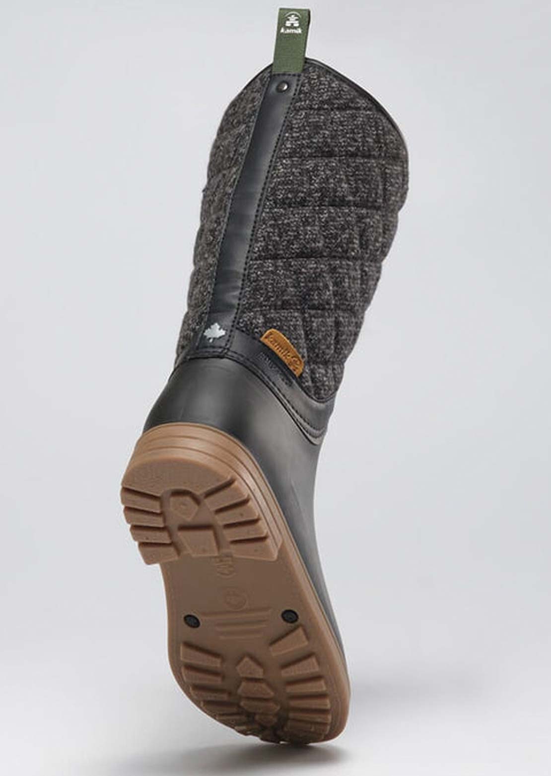 Kamik Women's Comfortable Abigail Winter Boots Black/White