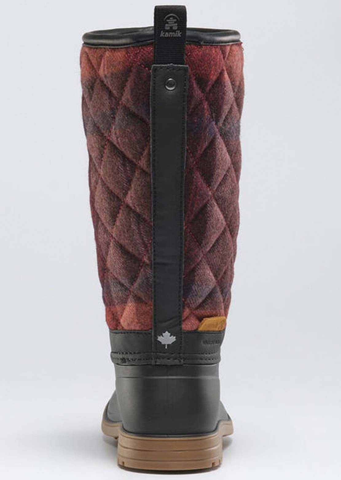Kamik Women&#39;s Comfortable Abigail Winter Boots Burgundy