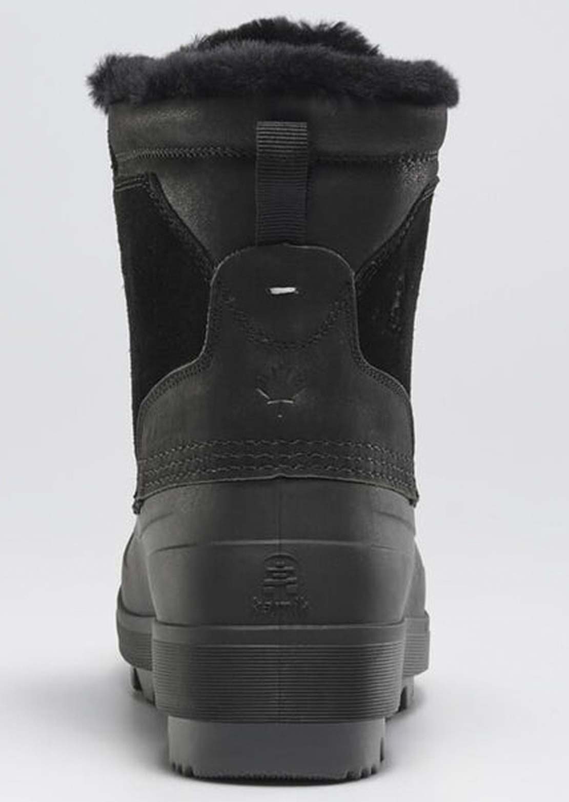 Kamik Women's Comfortable Rubber Laurenlo Winter Boots Black