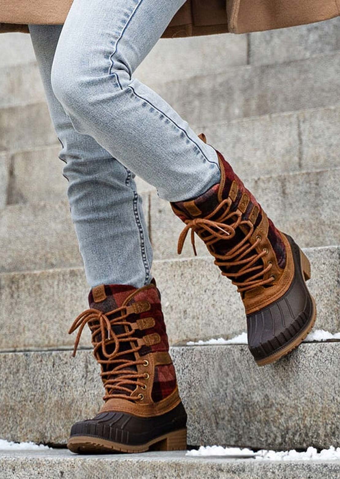 Kamik Women&#39;s Comfortable Sienna 3 Winter Boots Java