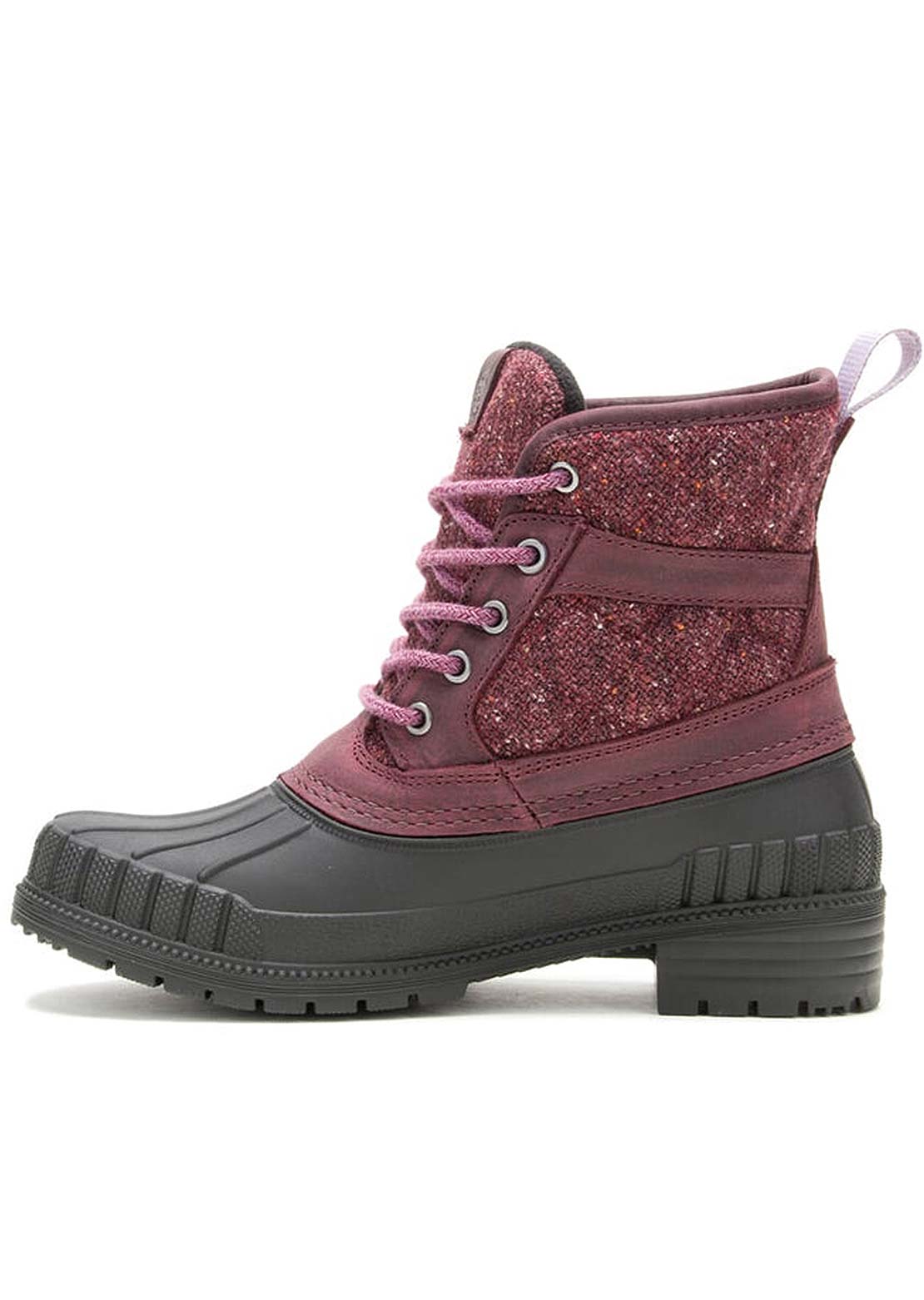 Kamik Women's Comfortable Sienna Mid 2 Winter Boots Burgundy