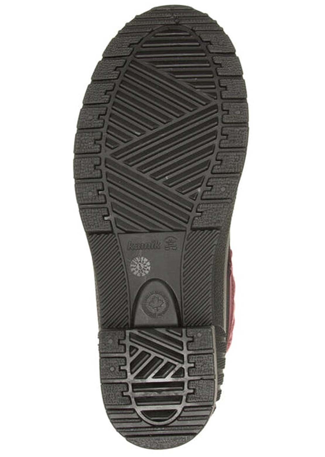 Kamik Women's Comfortable Sienna Mid 2 Winter Boots Burgundy