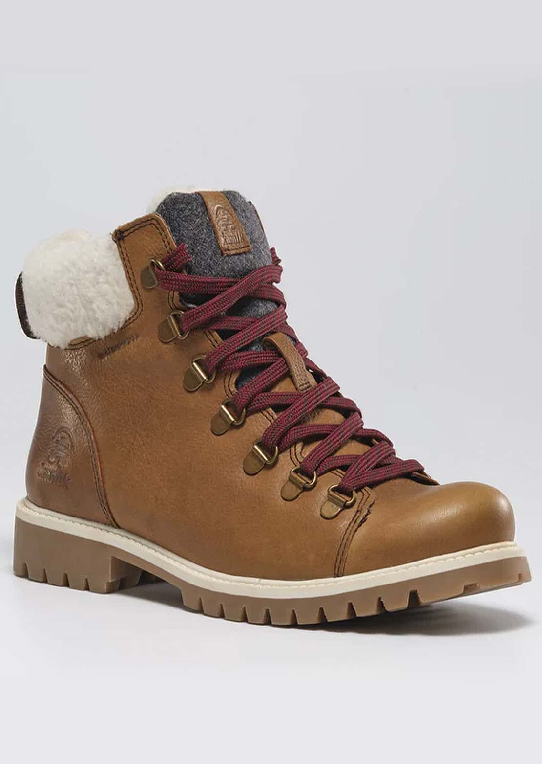 Kamik Women's Rogue Hike 3 Seam-Sealed Waterproof Hiking Boots Cognac