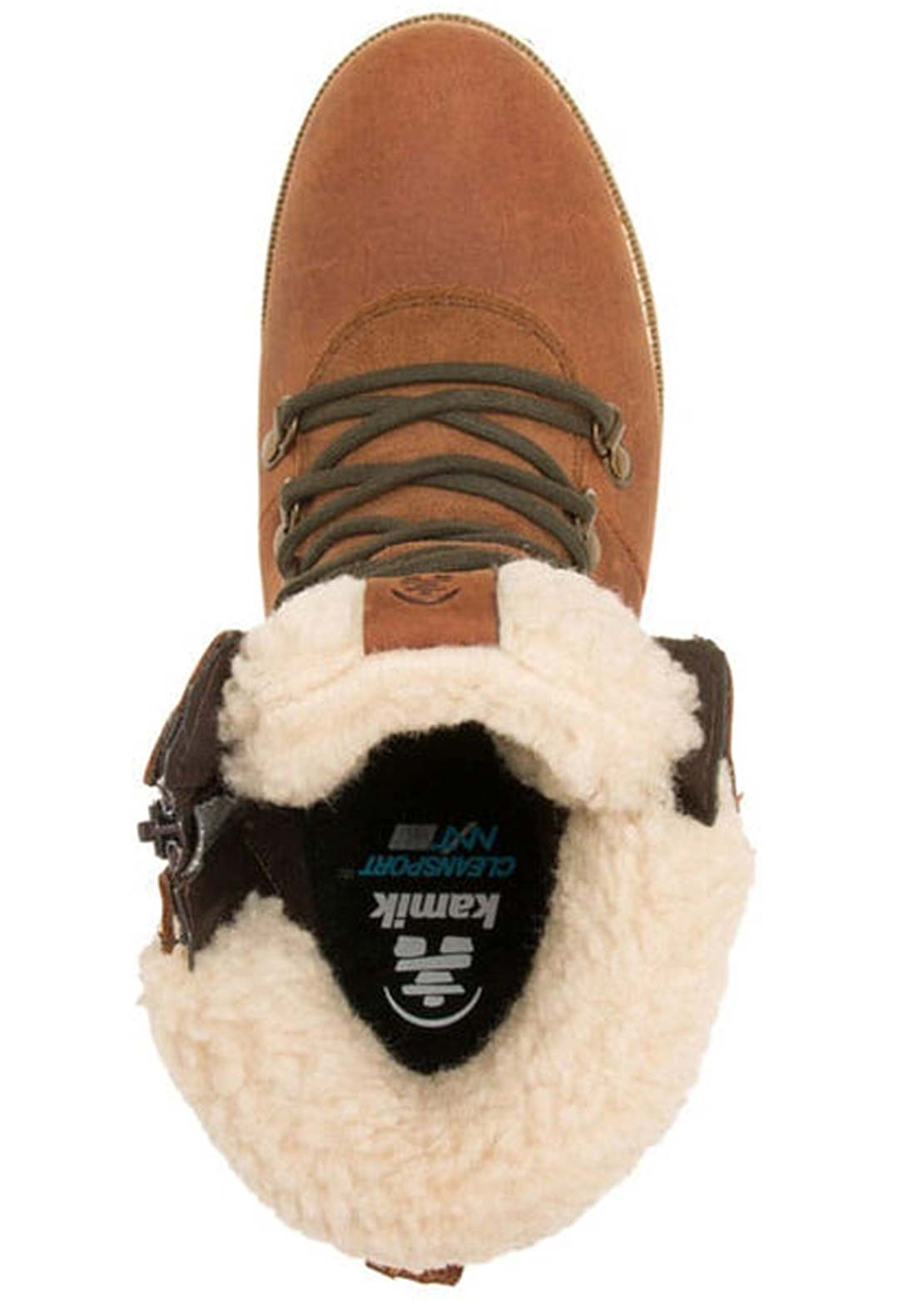 Kamik Women's Waterproof Arielf Winter Boots Cognac