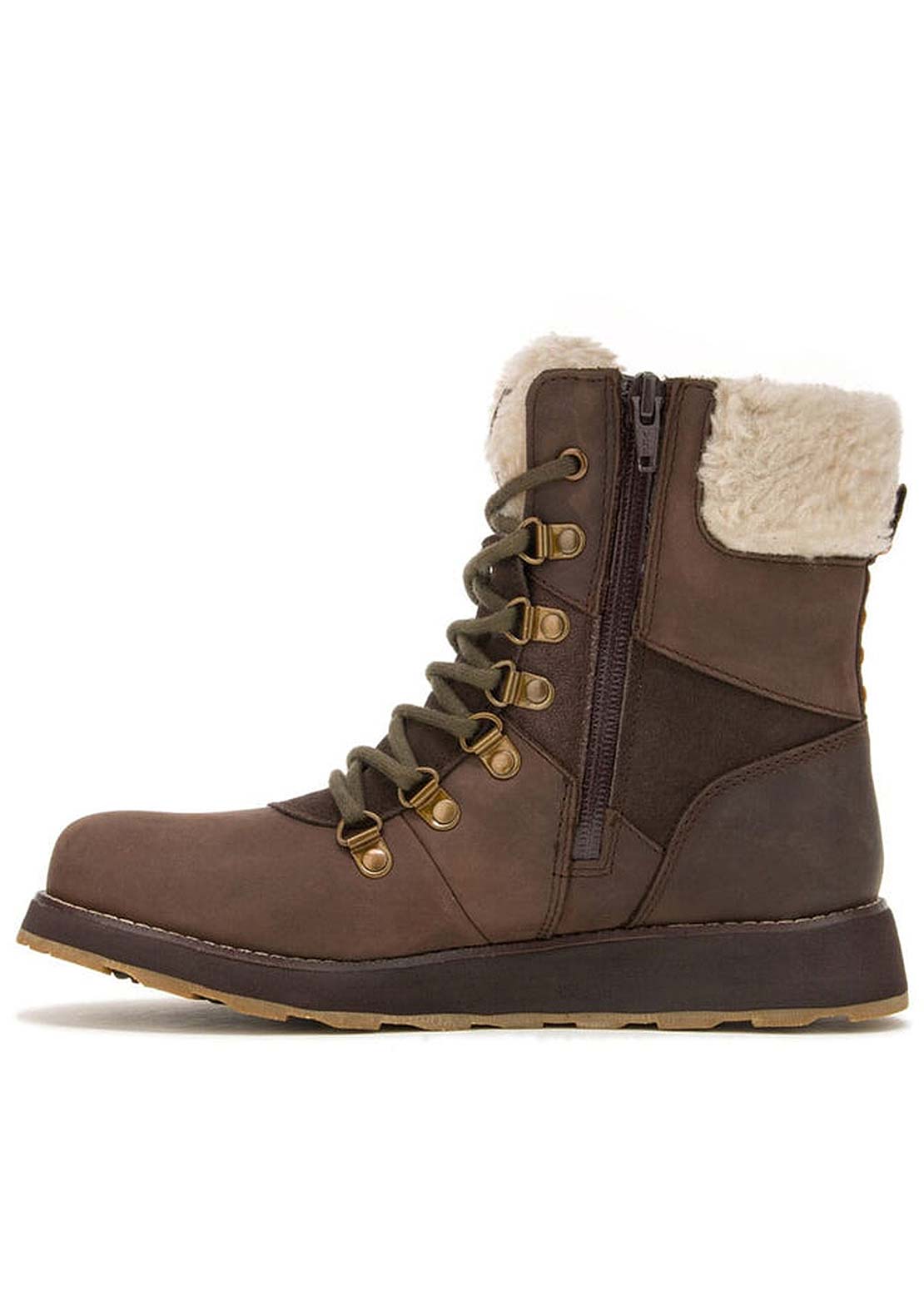 Kamik Women's Waterproof Arielf Winter Boots Dark Brown