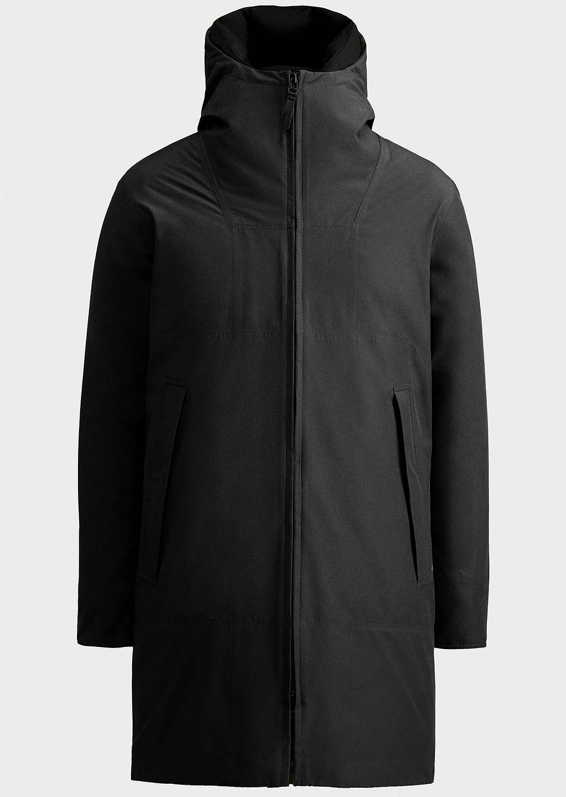 Kanuk Men's Halloway Winter Jacket Washed Black