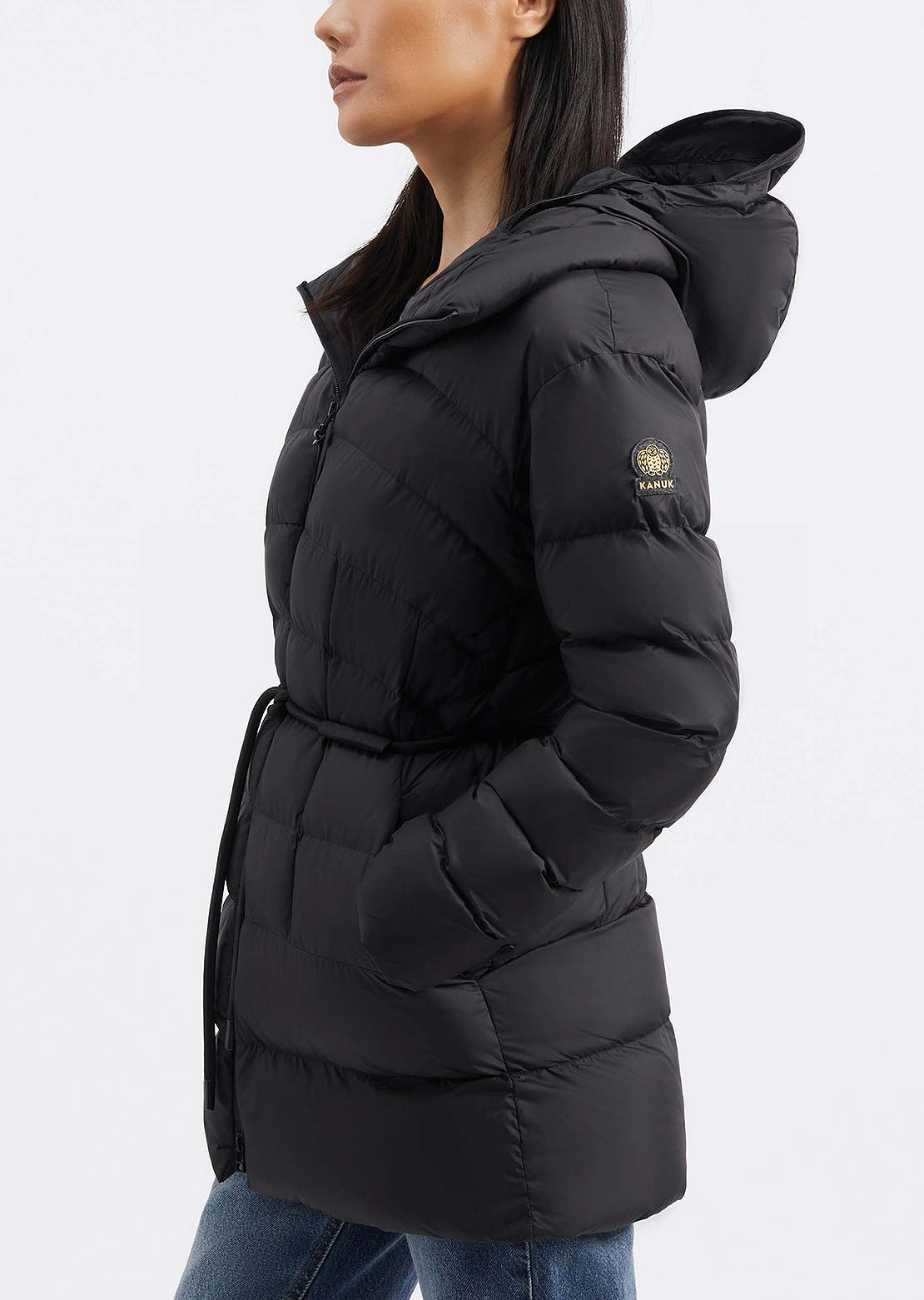 Kanuk Women's Abinger Winter Jacket Matt Black