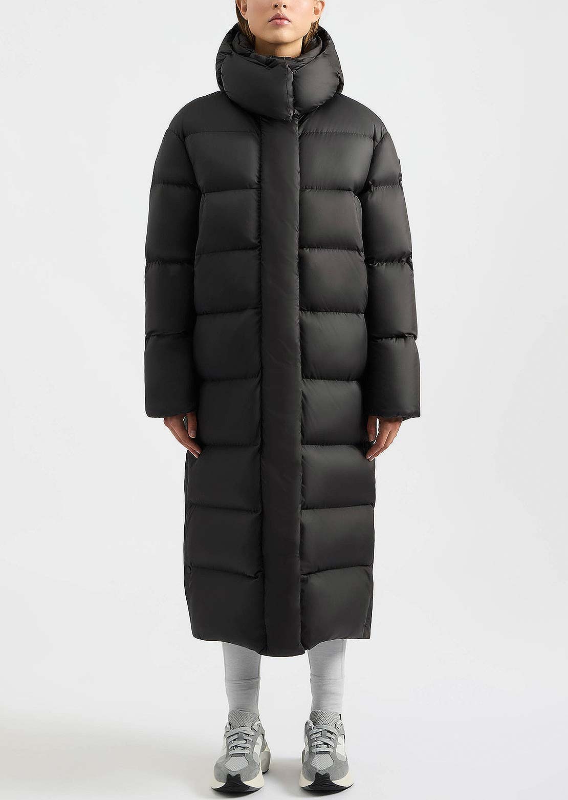 Kanuk Women's Lund Long Coat Matte Black