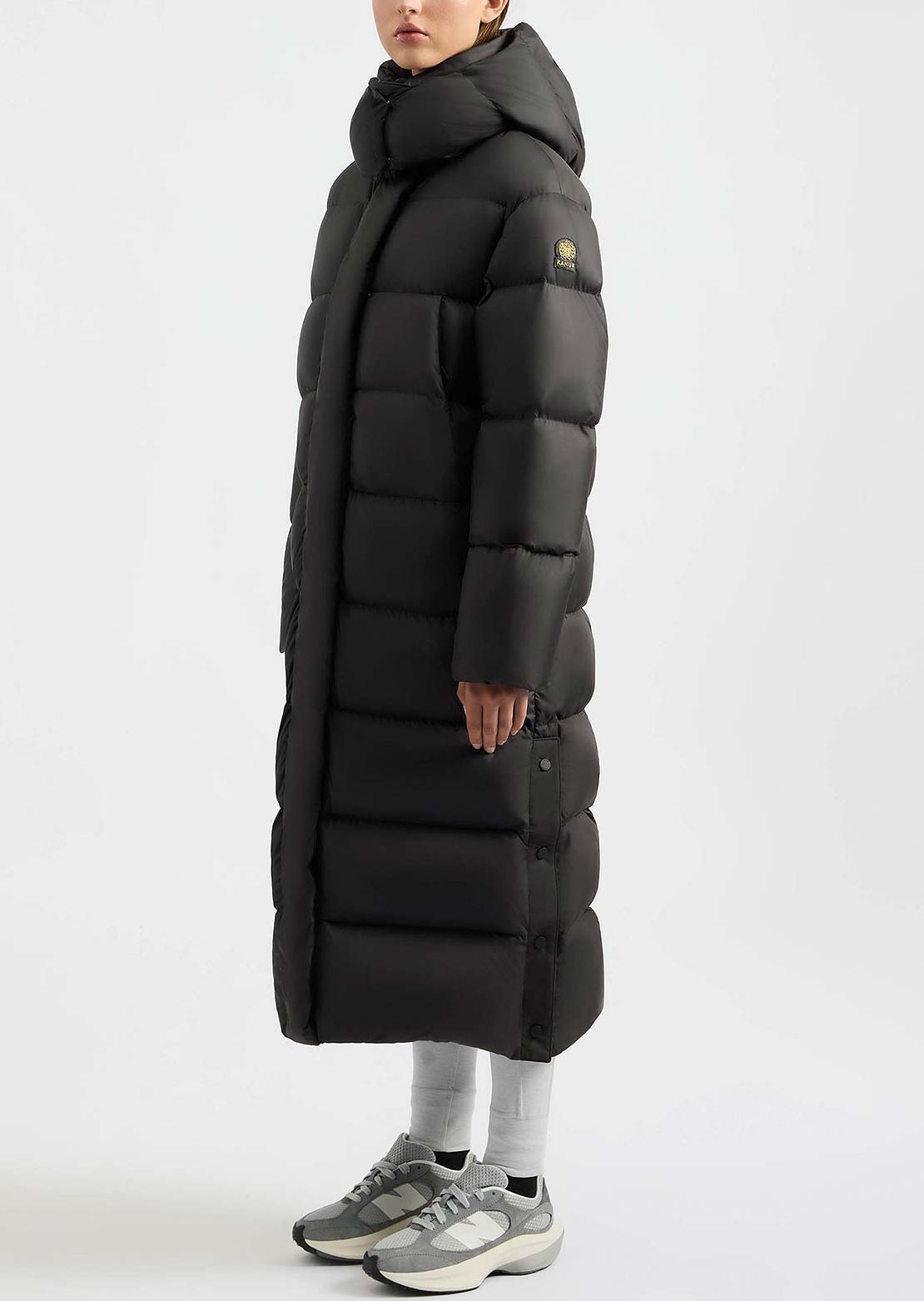 Kanuk Women's Lund Long Coat Matte Black