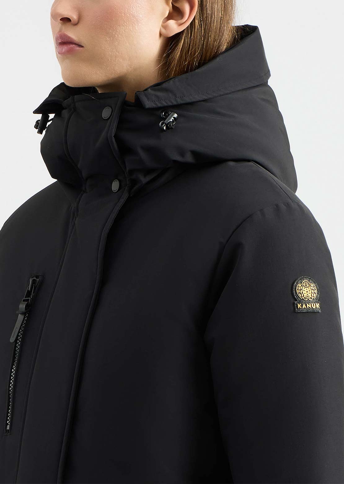 Kanuk Women's Mahikan Winter Jacket Washed Black