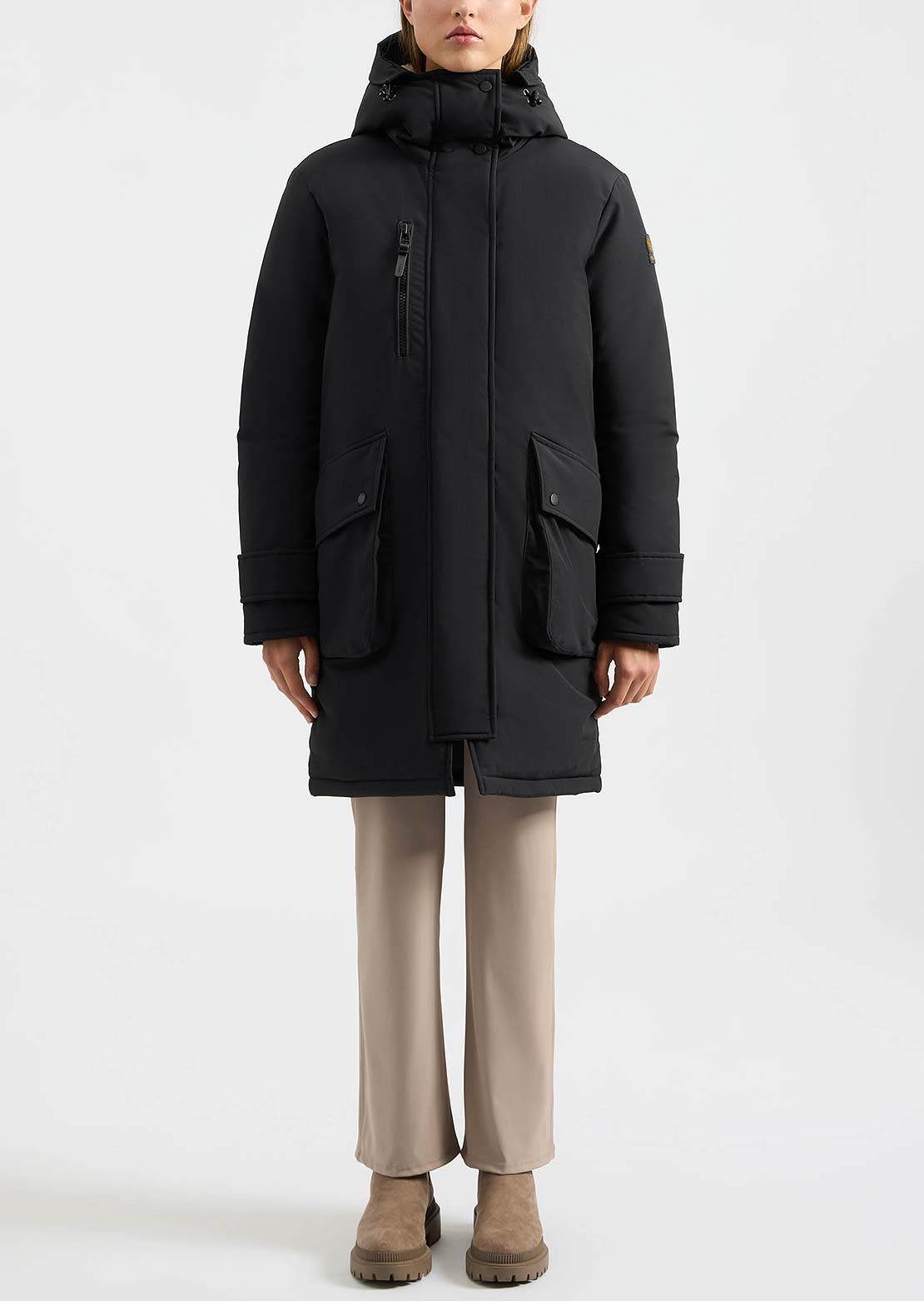 Kanuk Women's Mahikan Winter Jacket Washed Black