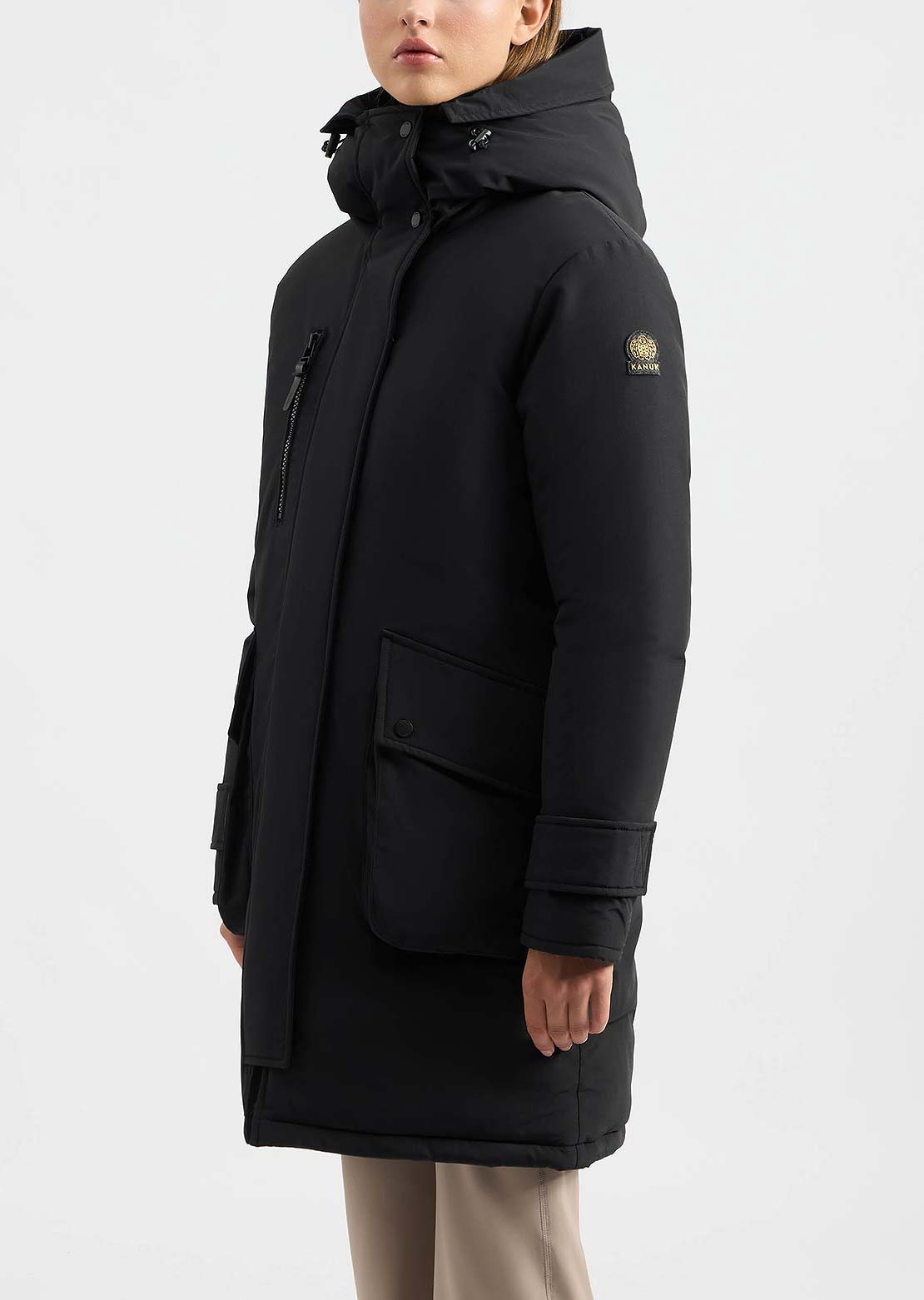 Kanuk Women's Mahikan Winter Jacket Washed Black