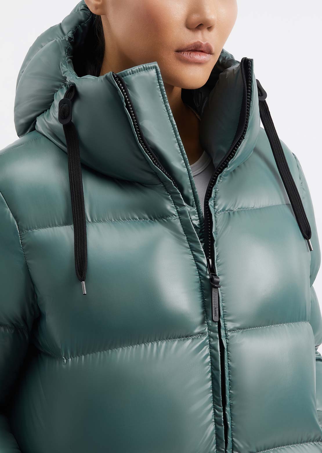 Kanuk Women's Molly Shiny Winter Jacket Sea Grass