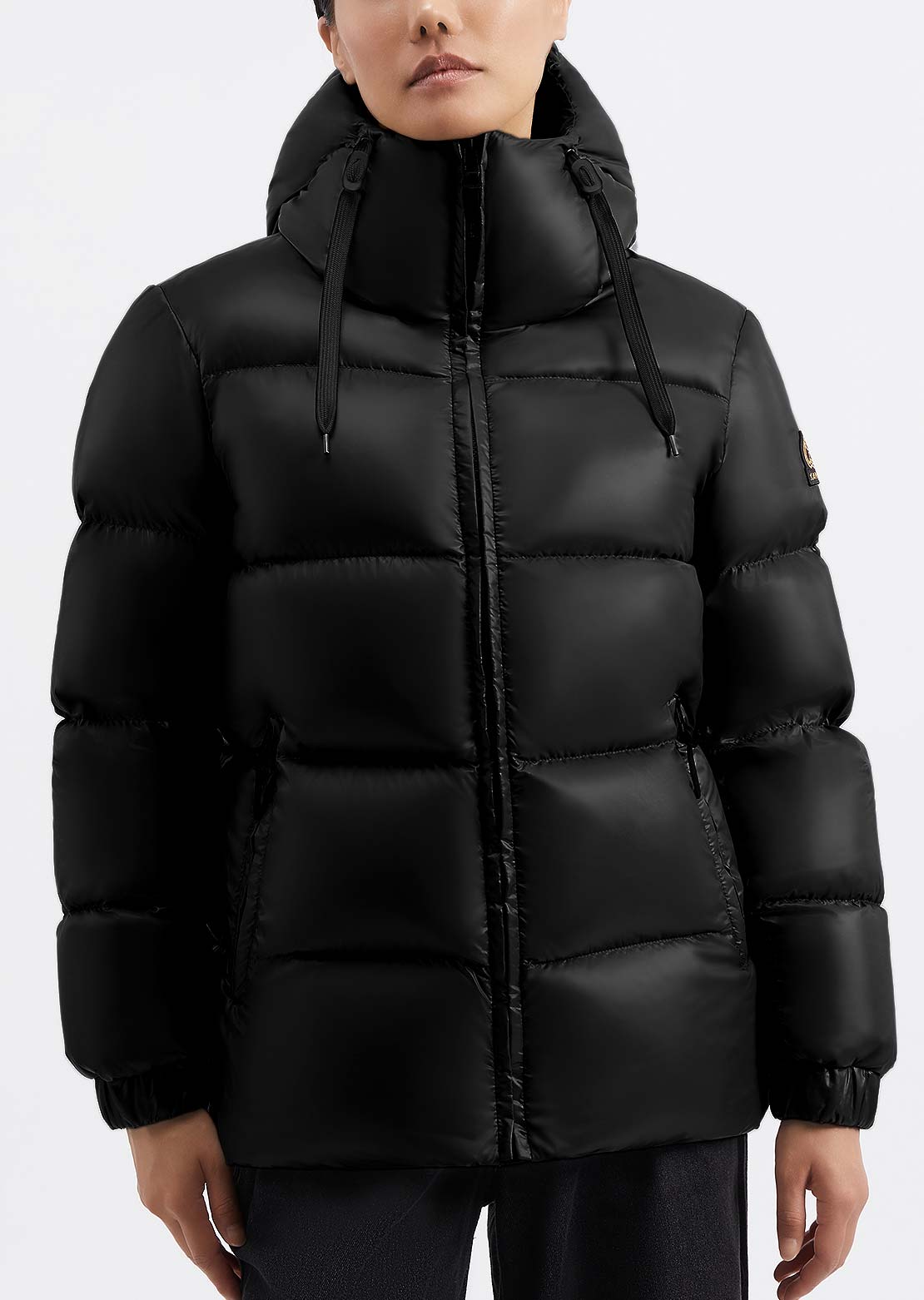 Kanuk Women's Molly Shiny Winter Jacket Shiny Black