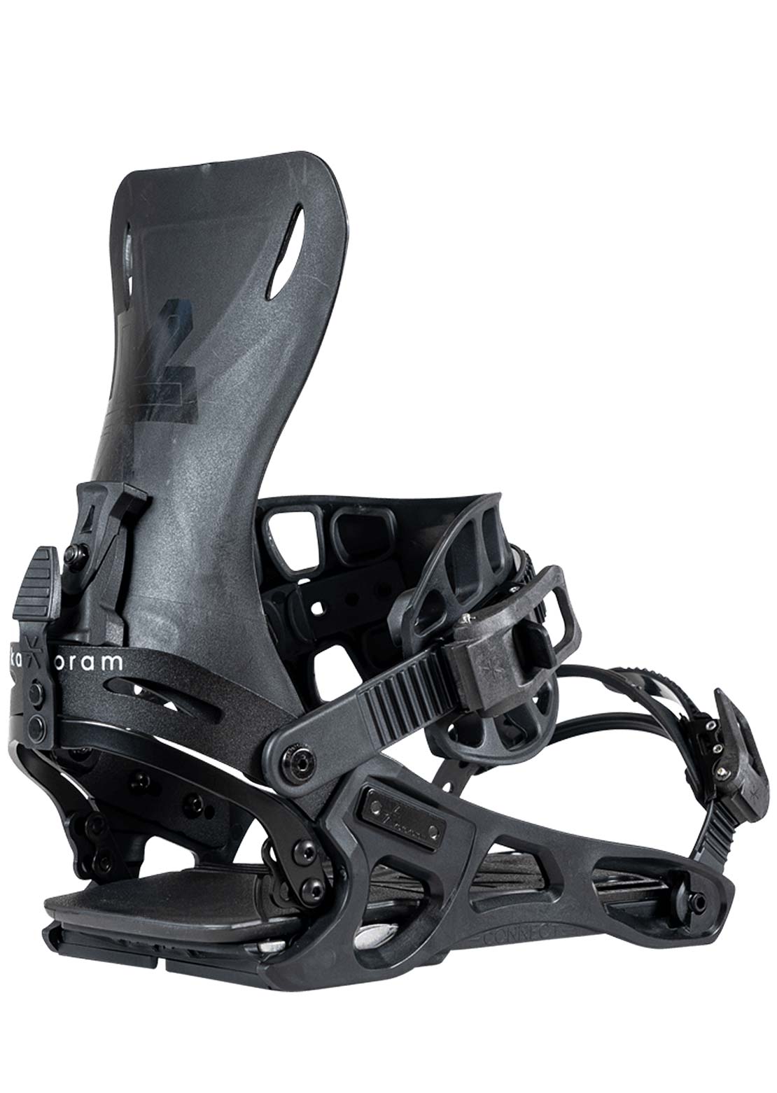 Karakoram Men&#39;s Recon Bindings with Quiver Connectors Black