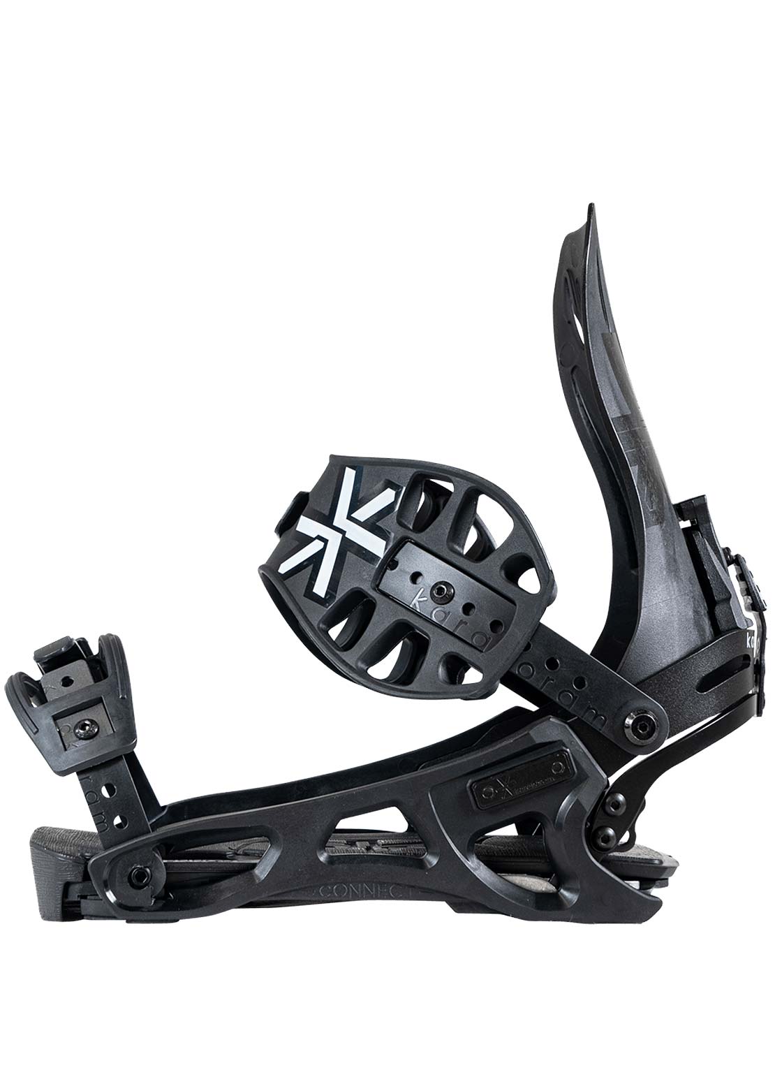 Karakoram Men&#39;s Recon Bindings with Quiver Connectors Black