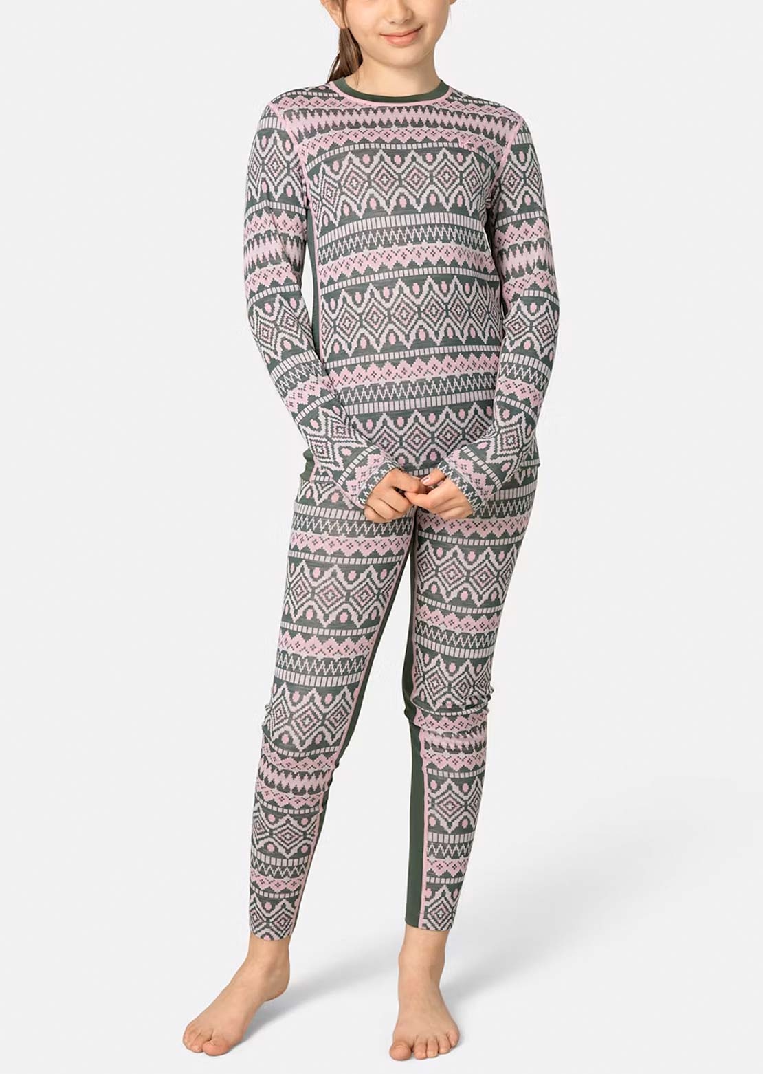 KARI TRAA Junior Agnes Set Thyme