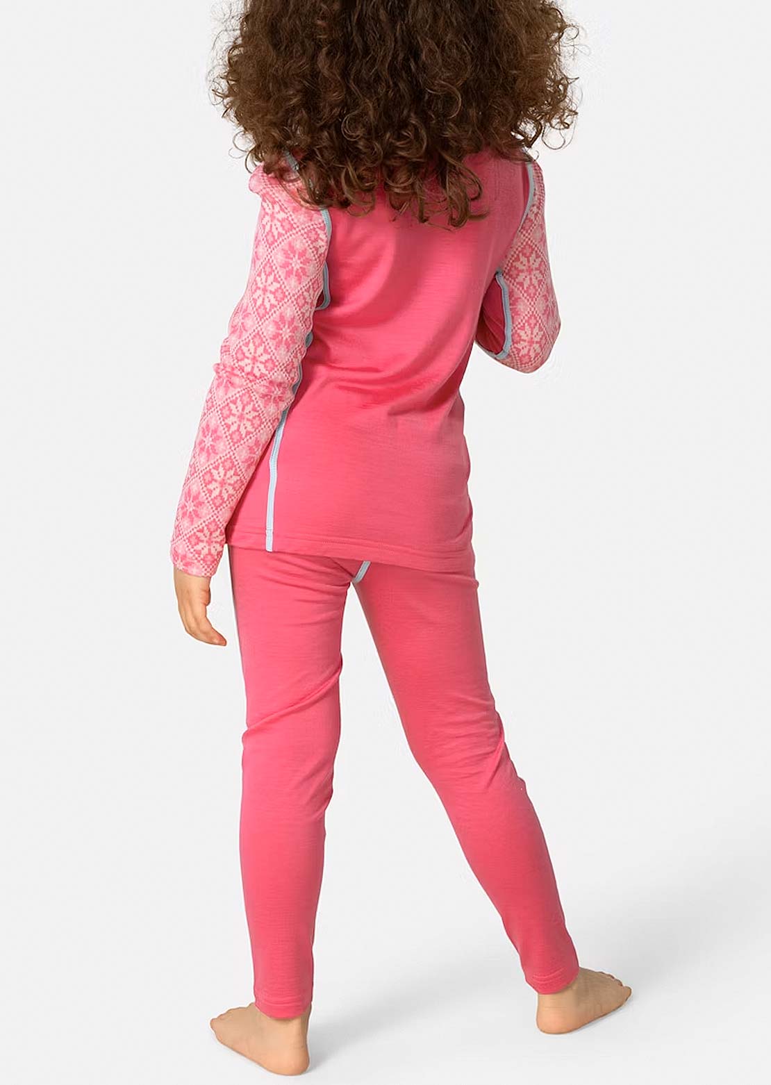 KARI TRAA Toddler Hennie Set Bright Pink