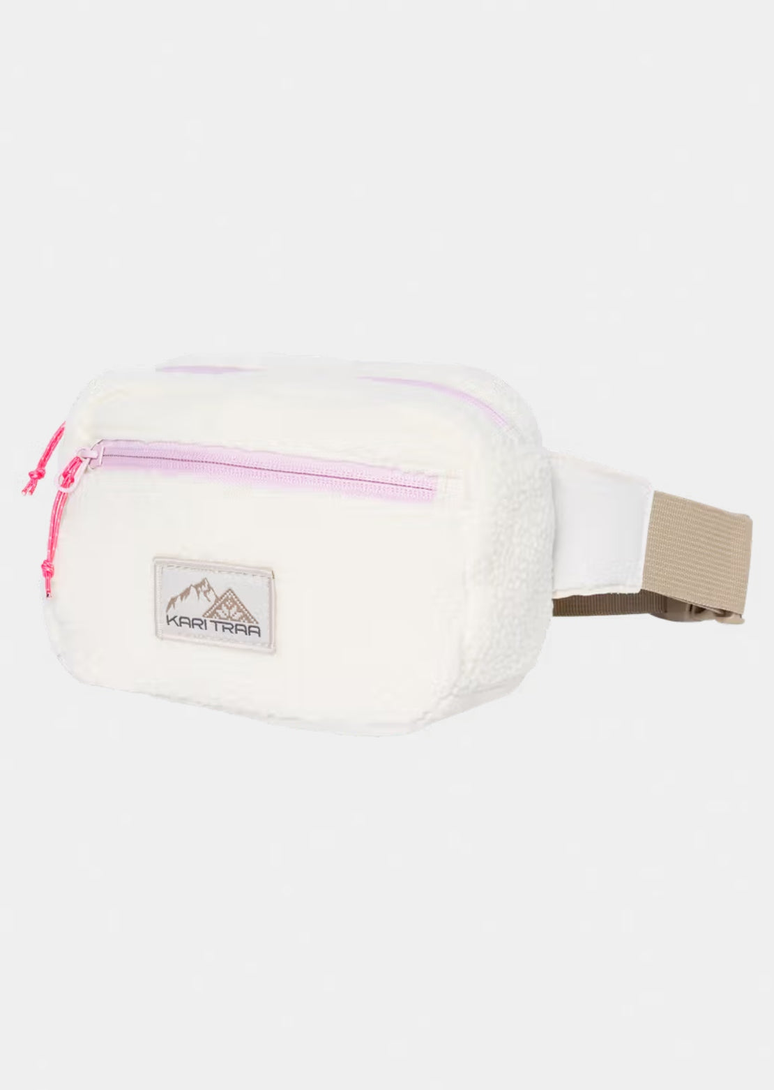 KARI TRAA Unisex Emma Hip Pack Light Beige