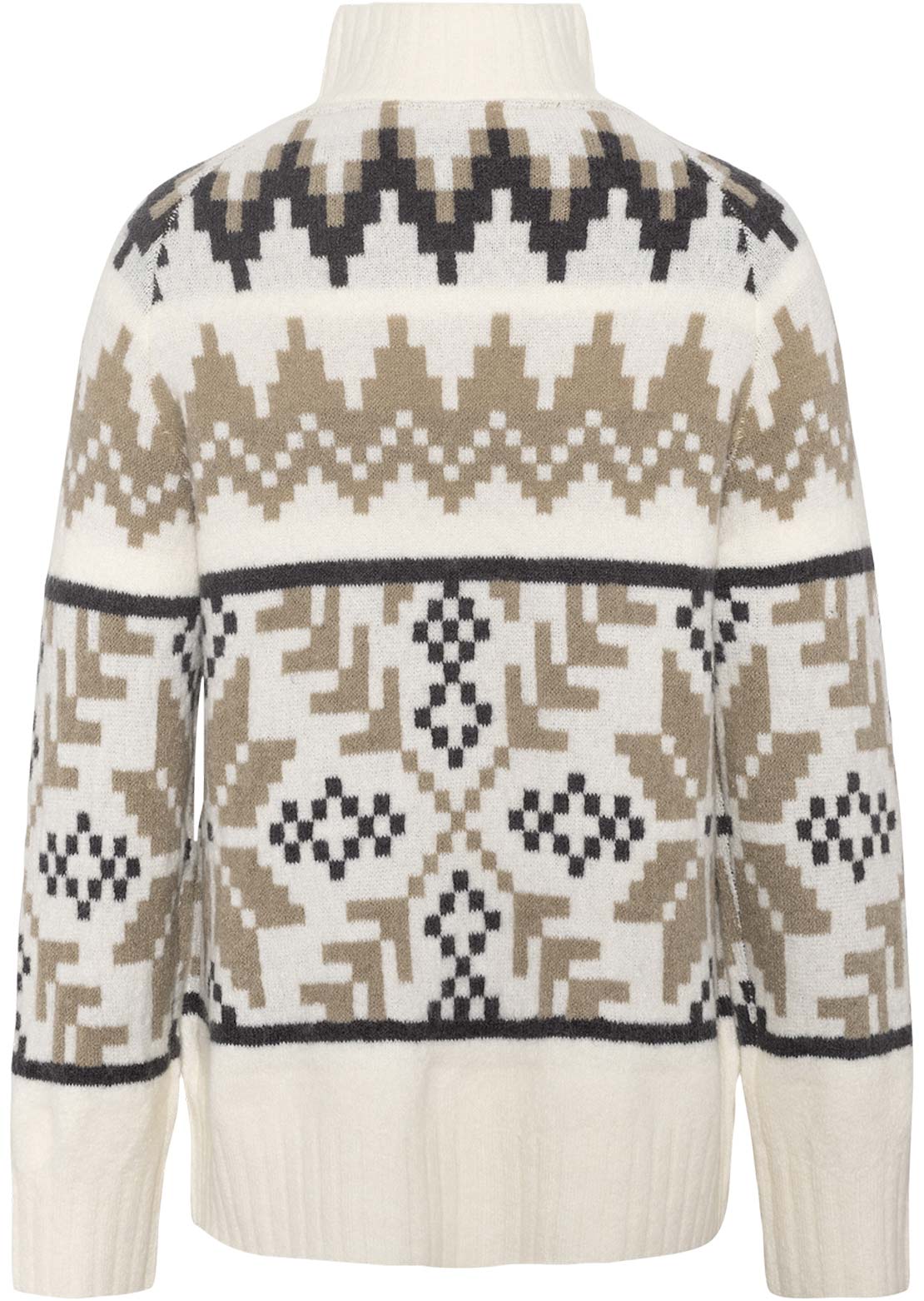 KARI TRAA Women's Amelia Knit Sweater Off White