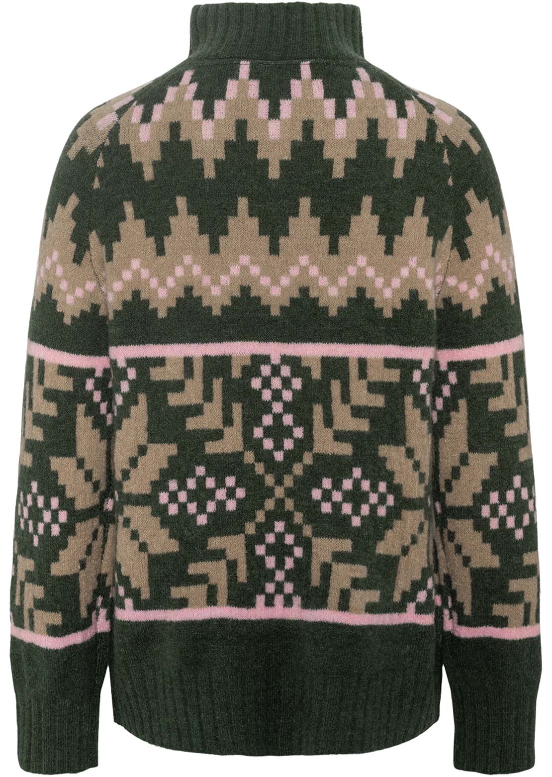 KARI TRAA Women's Amelia Knit Sweater Thyme