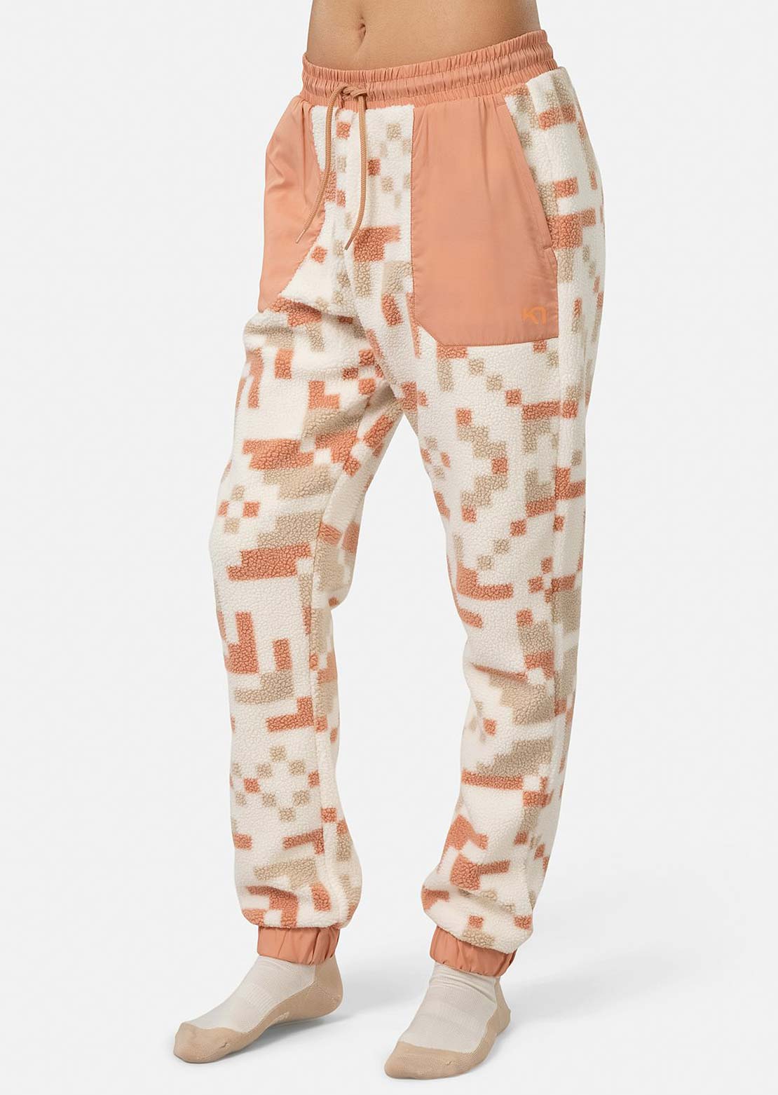 KARI TRAA Women's Ane Pile Pants Light Brown