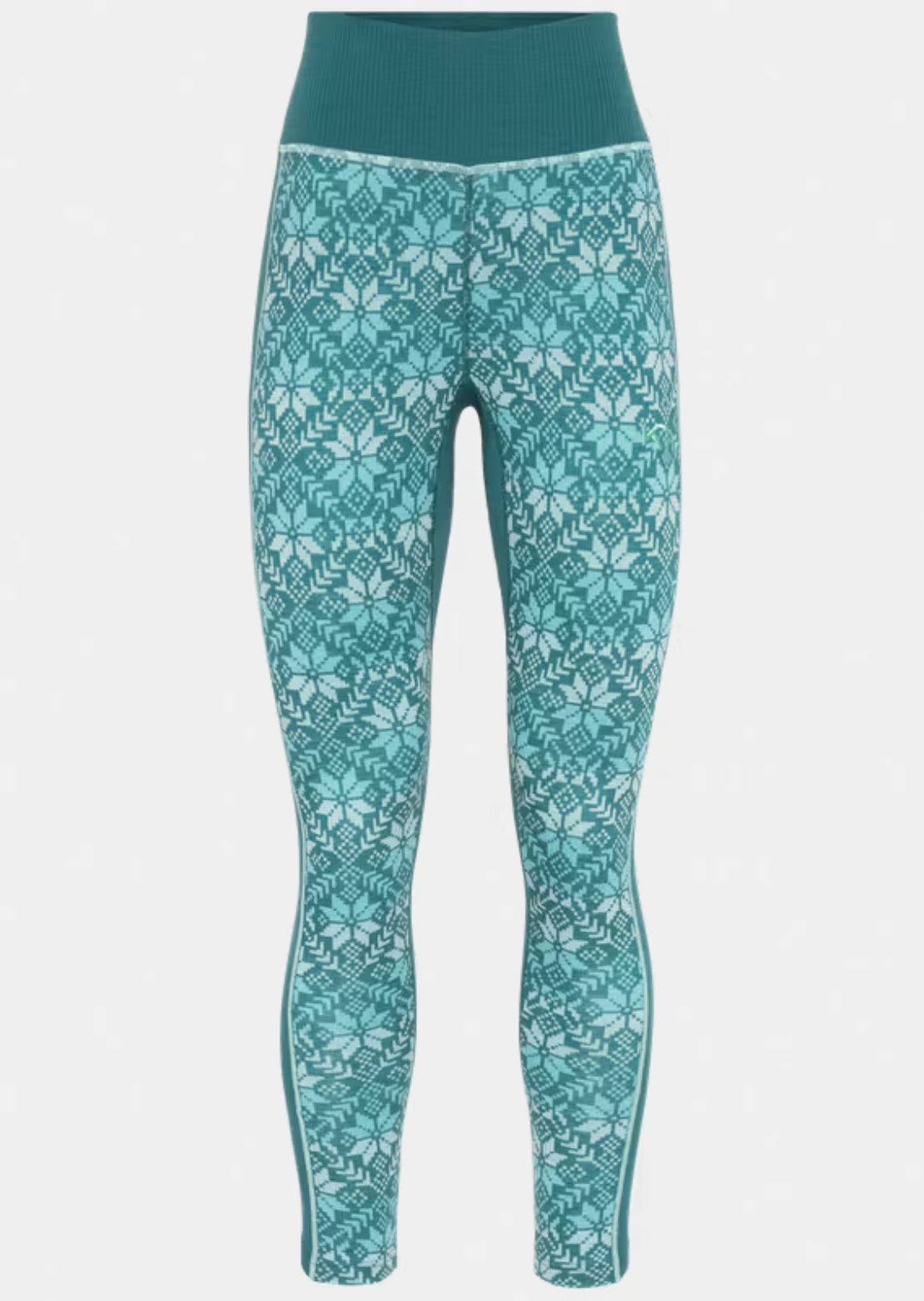 KARI TRAA Women's Anna High Waist Pants Peacock