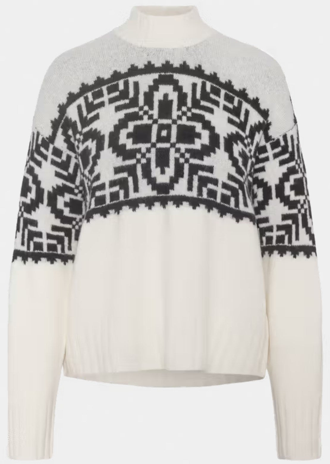 KARI TRAA Women's Disa Knit Sweater Off White