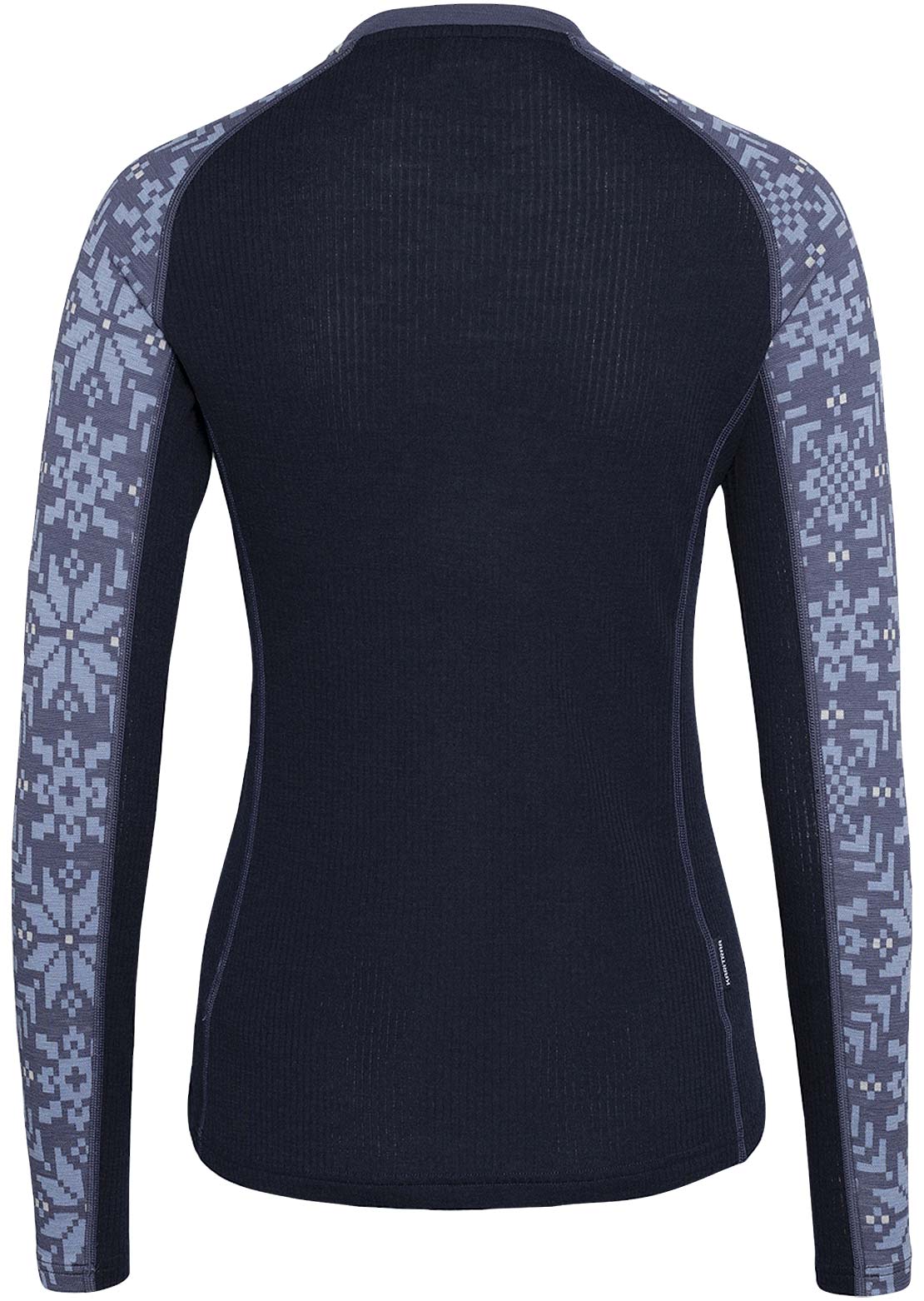 KARI TRAA Women&#39;s Edith Long Sleeve Dusty Midtone Blue