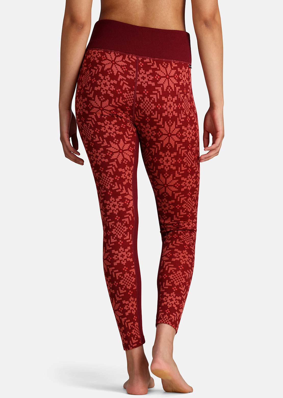 KARI TRAA Women's Edith Pants Burgundy Red