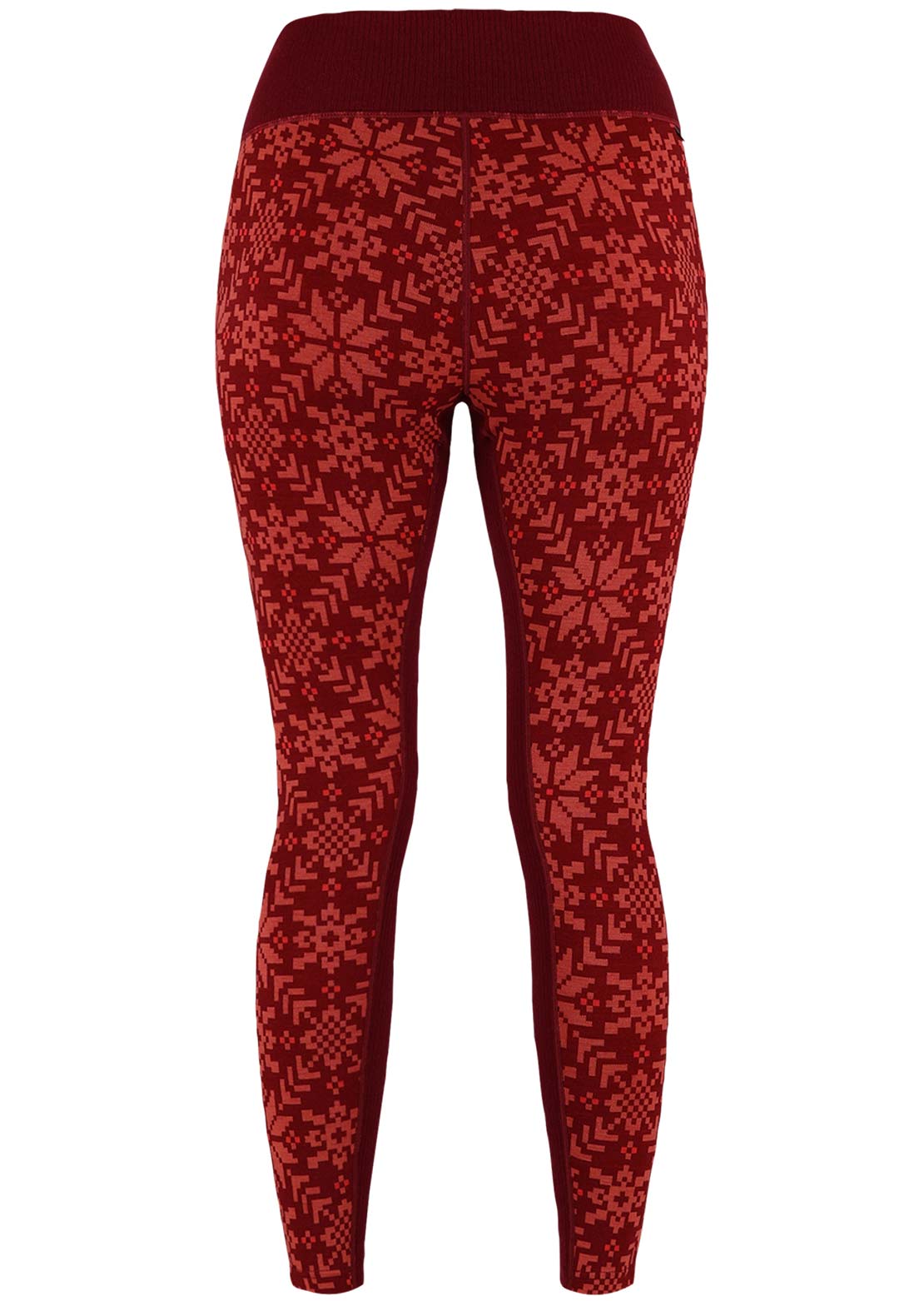 KARI TRAA Women's Edith Pants Burgundy Red