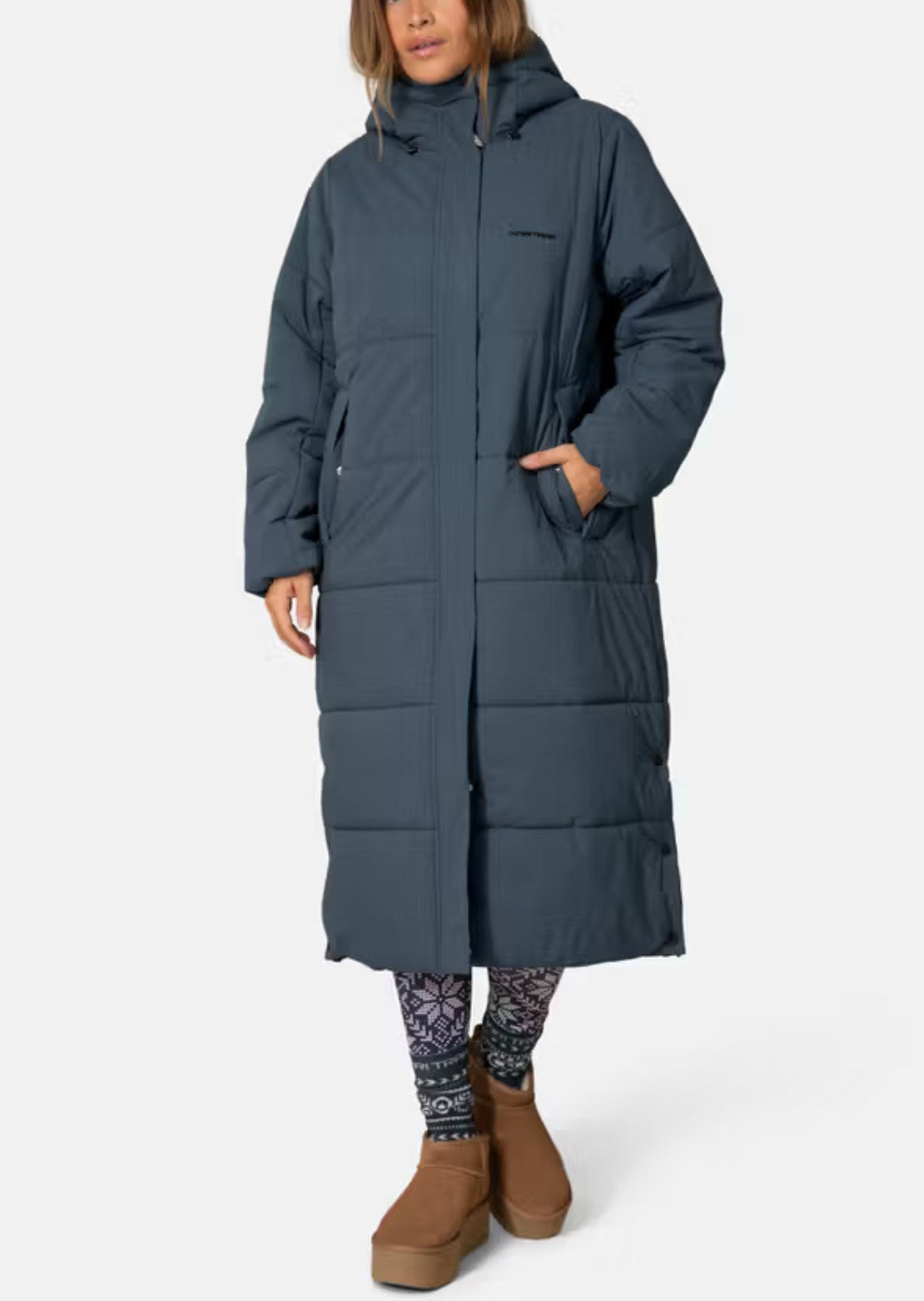 KARI TRAA Women's Eirin Parka Dark Steel